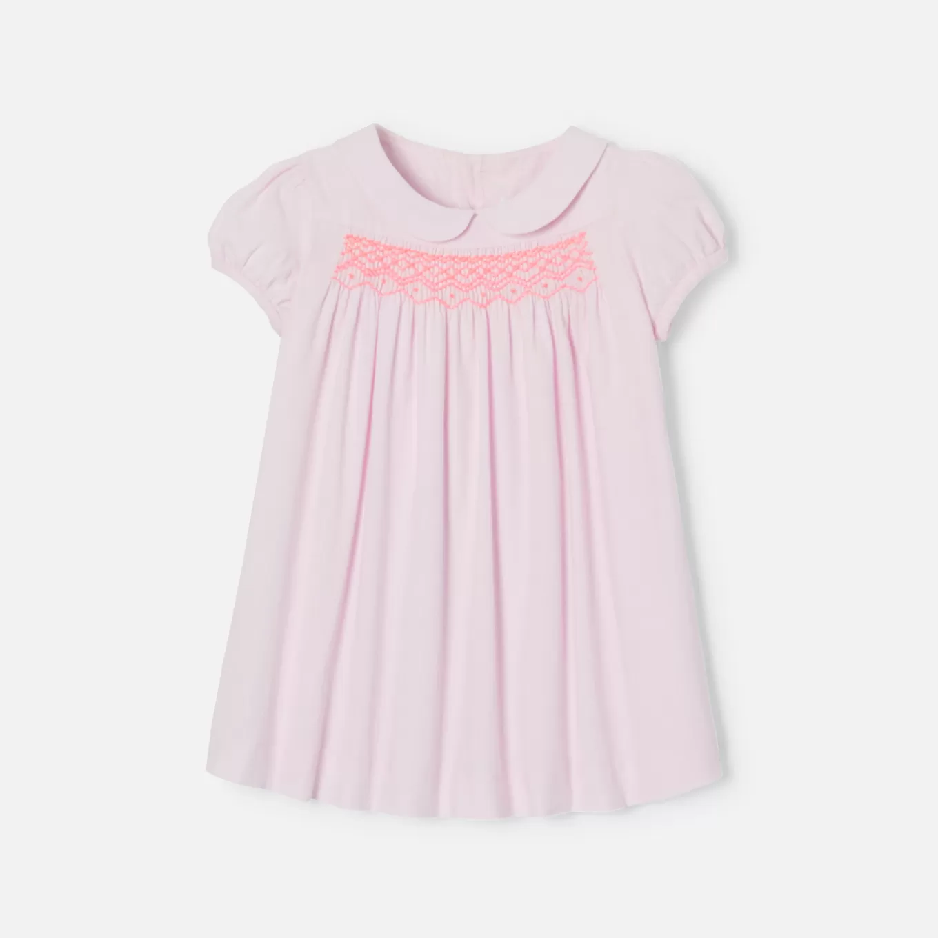 Outlet Jacadi Kleid mit Ballonärmeln Kleinkind Mädchen ROSA PUDER JACADI
