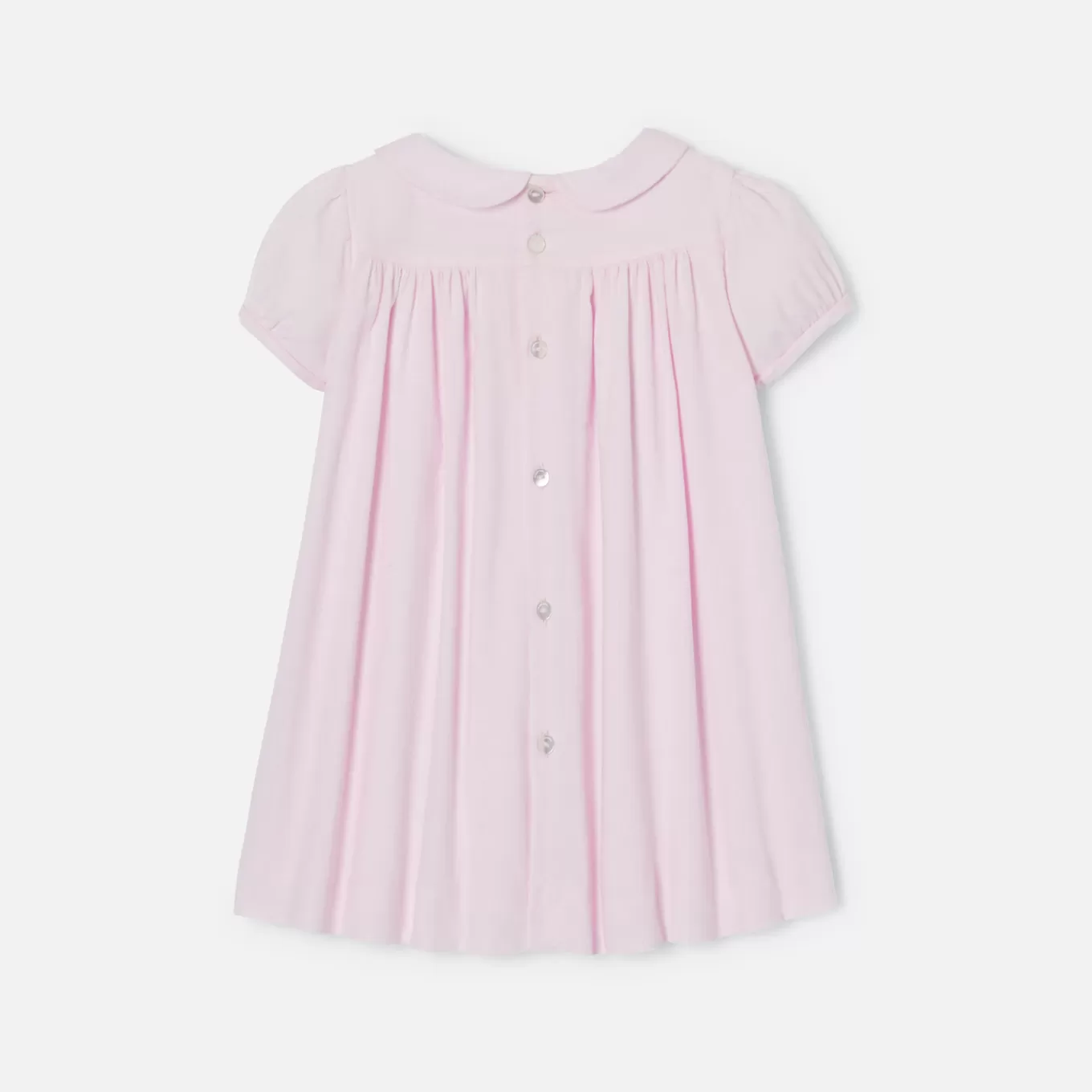 Outlet Jacadi Kleid mit Ballonärmeln Kleinkind Mädchen ROSA PUDER JACADI