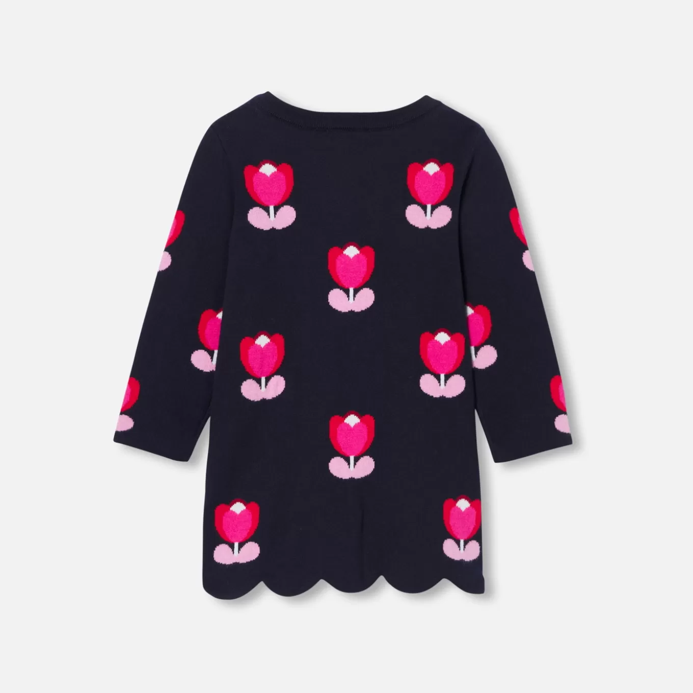 Discount Jacadi Kleid mit langen Ärmeln Kleinkind Mädchen MARINEBLAU JACADI