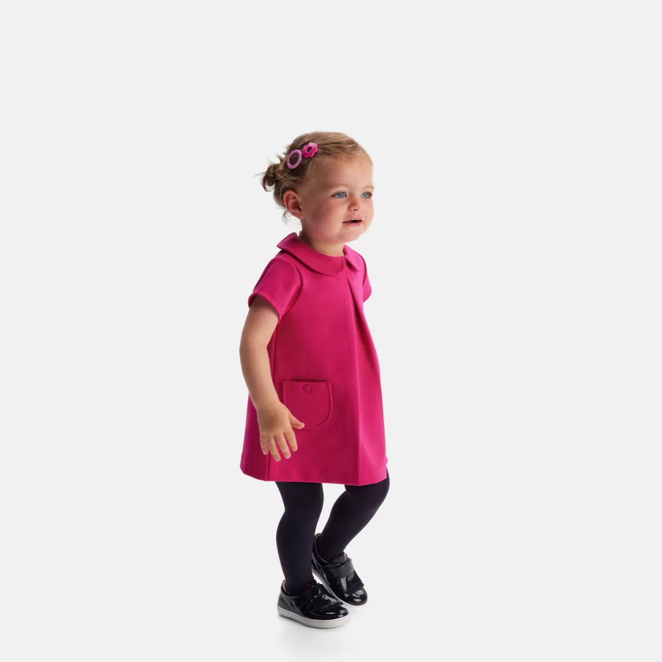 Shop Jacadi Kleid mit Trapezschnitt Kleinkind Mädchen HIMBEERE