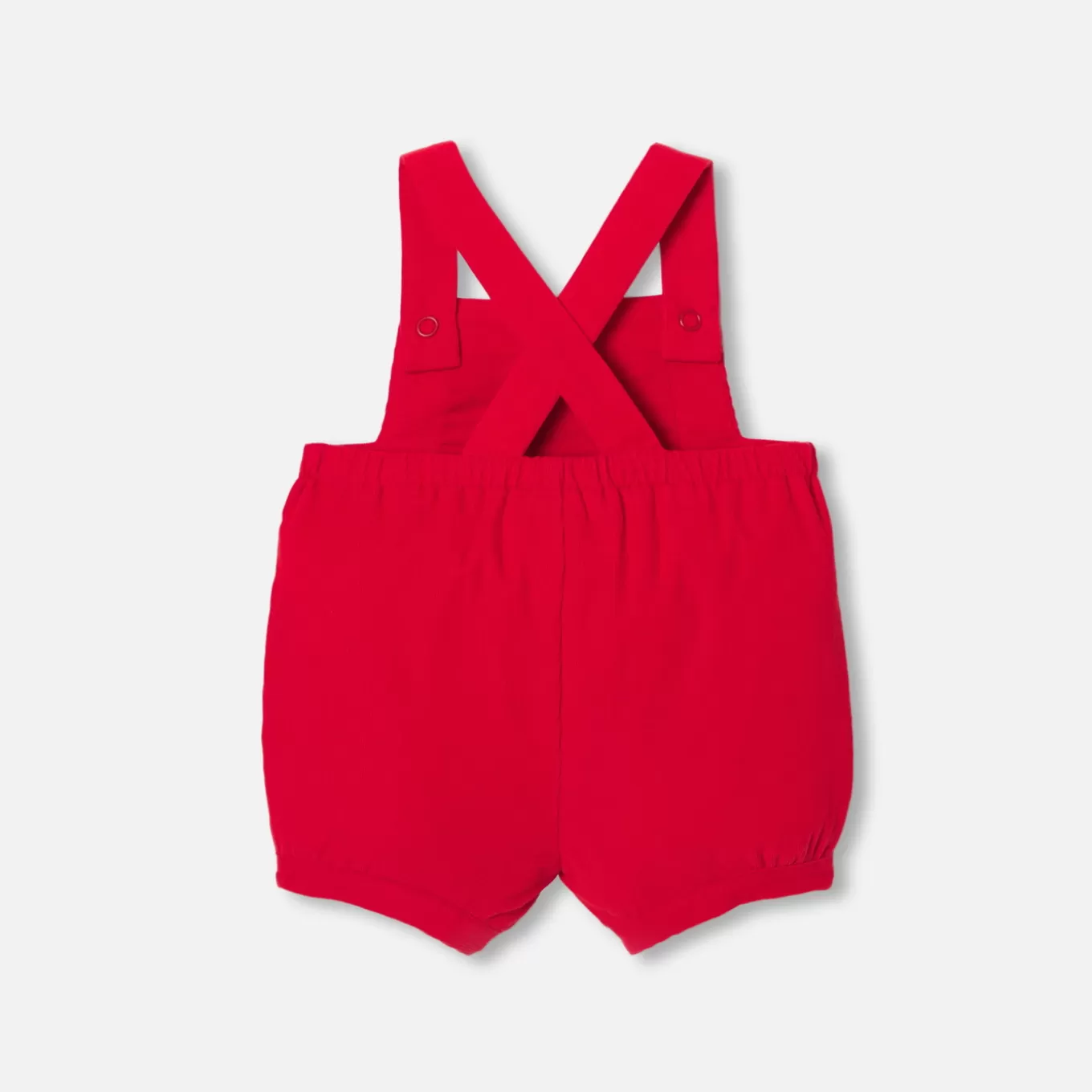 Discount Jacadi Kurze Latzhose aus Samt für Baby Jungen TOMATENROT