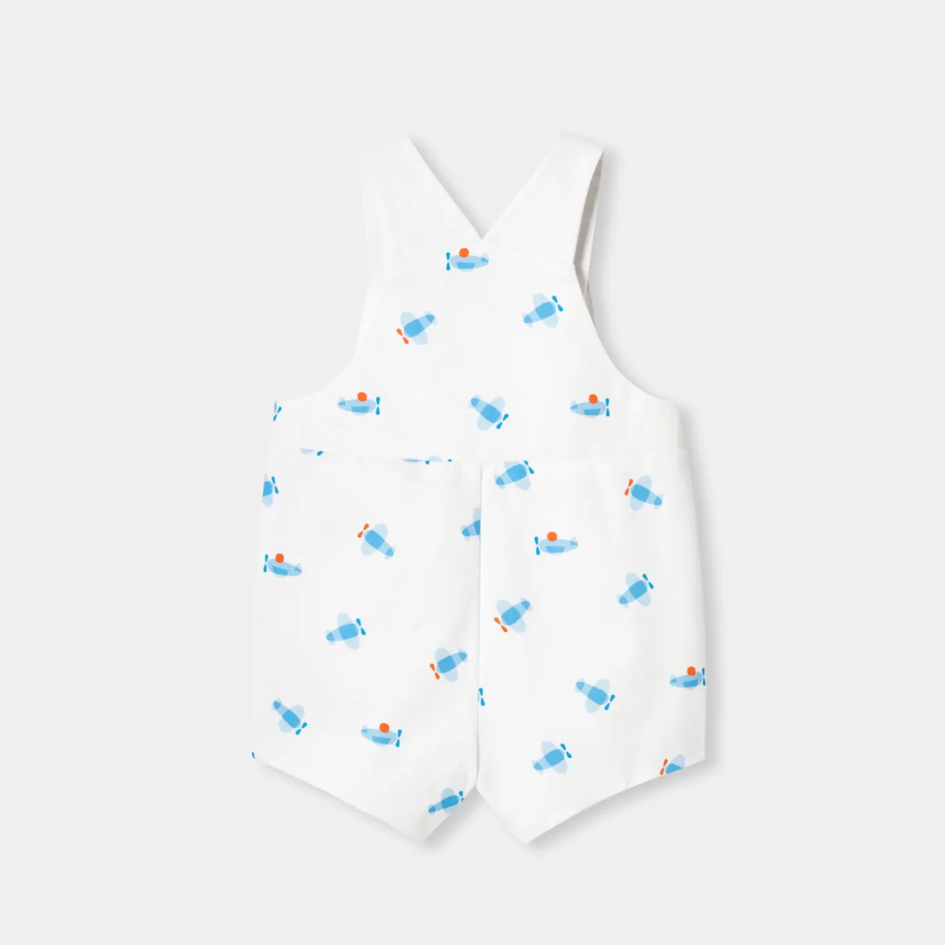 Hot Jacadi Kurze Latzhose für Jungen WEISS/MEHRFARBIG
