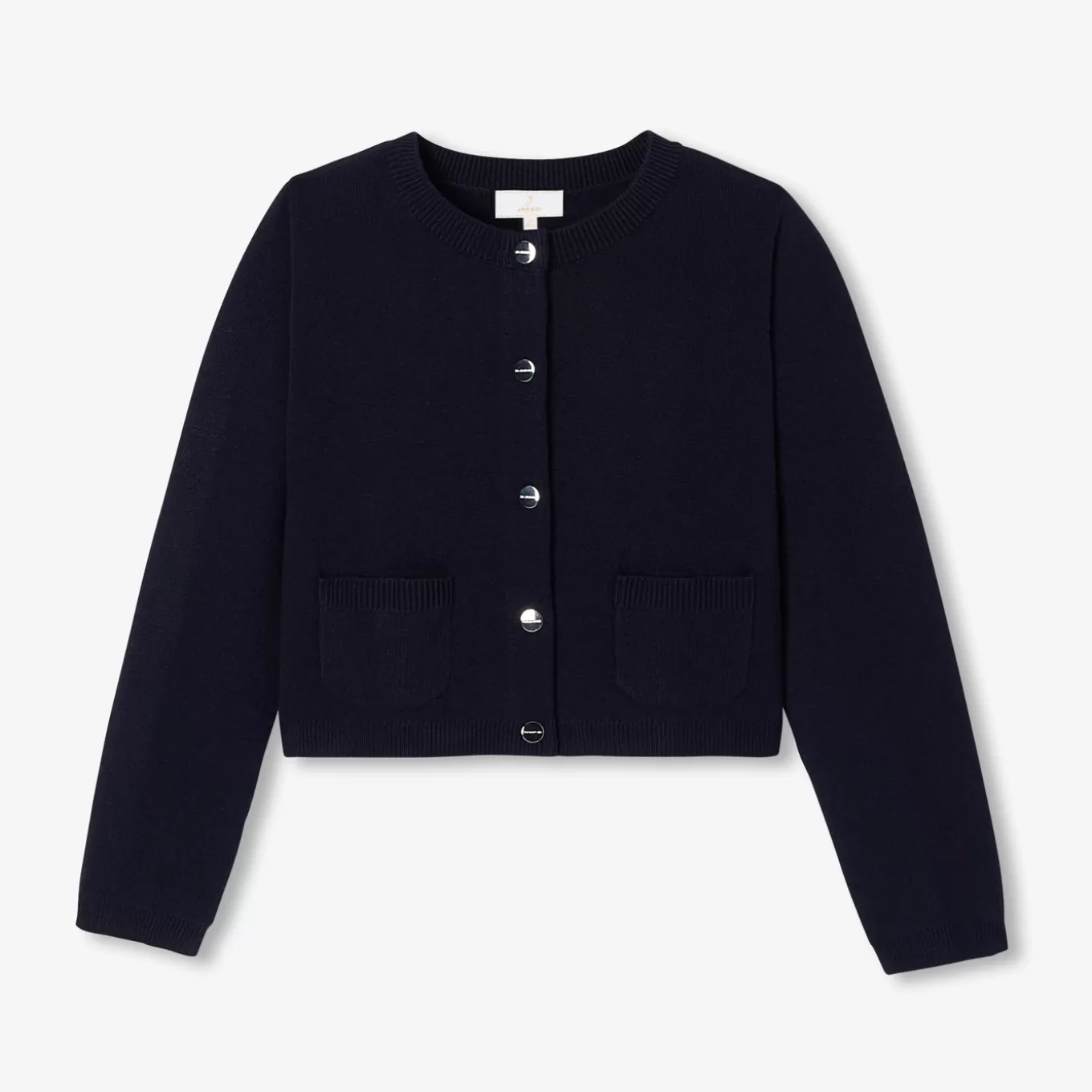 Fashion Jacadi Kurzes Strickjacke für Mädchen MARINEBLAU JACADI