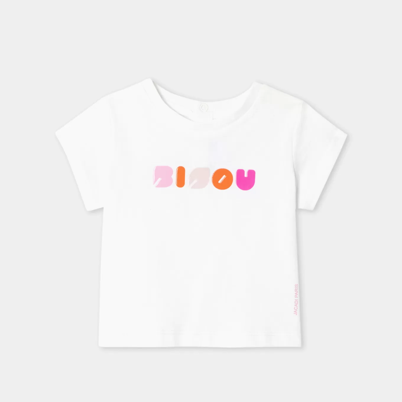 Store Jacadi Kurzärmeliges T-Shirt für Mädchen JACADI WEISS