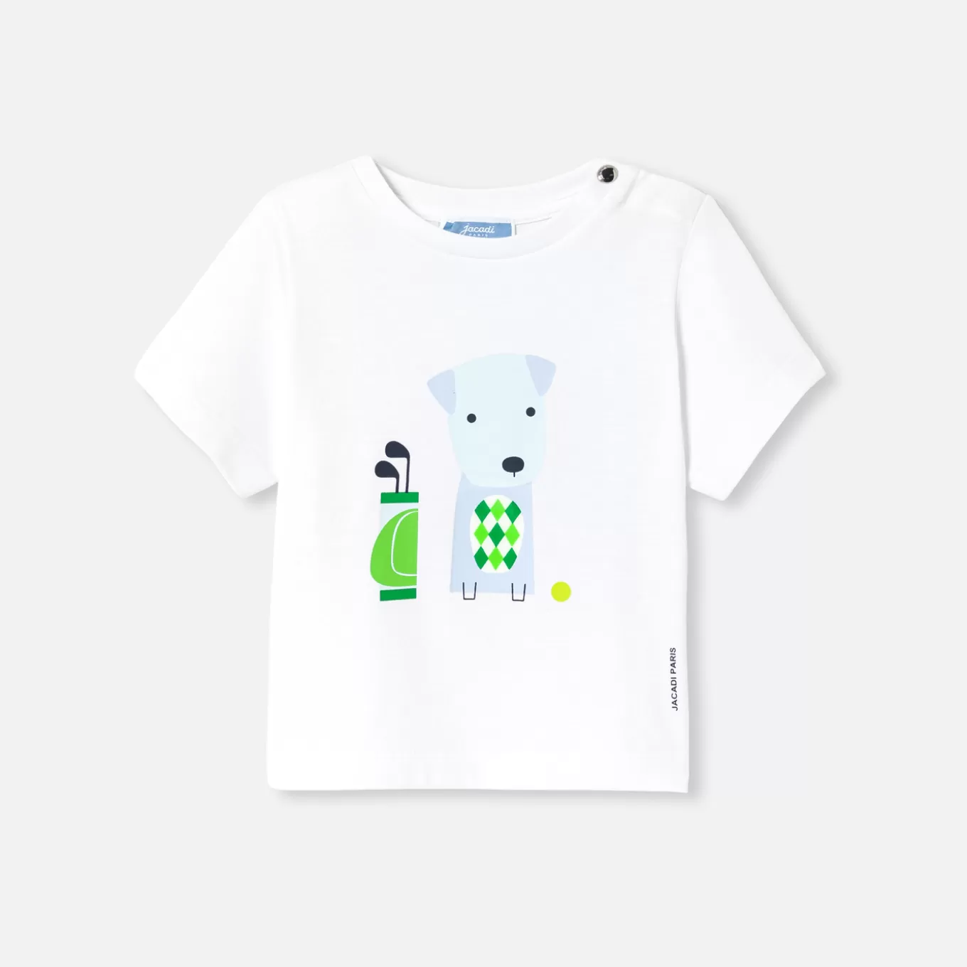 Clearance Jacadi Kurzärmeliges T-Shirt Kleinkind Junge JACADI WEISS