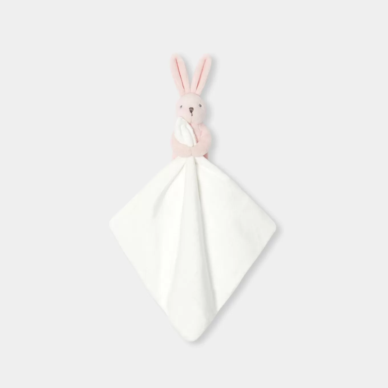 Fashion Jacadi Kuscheltier mit Hase und Tuch WEISS/ROSA