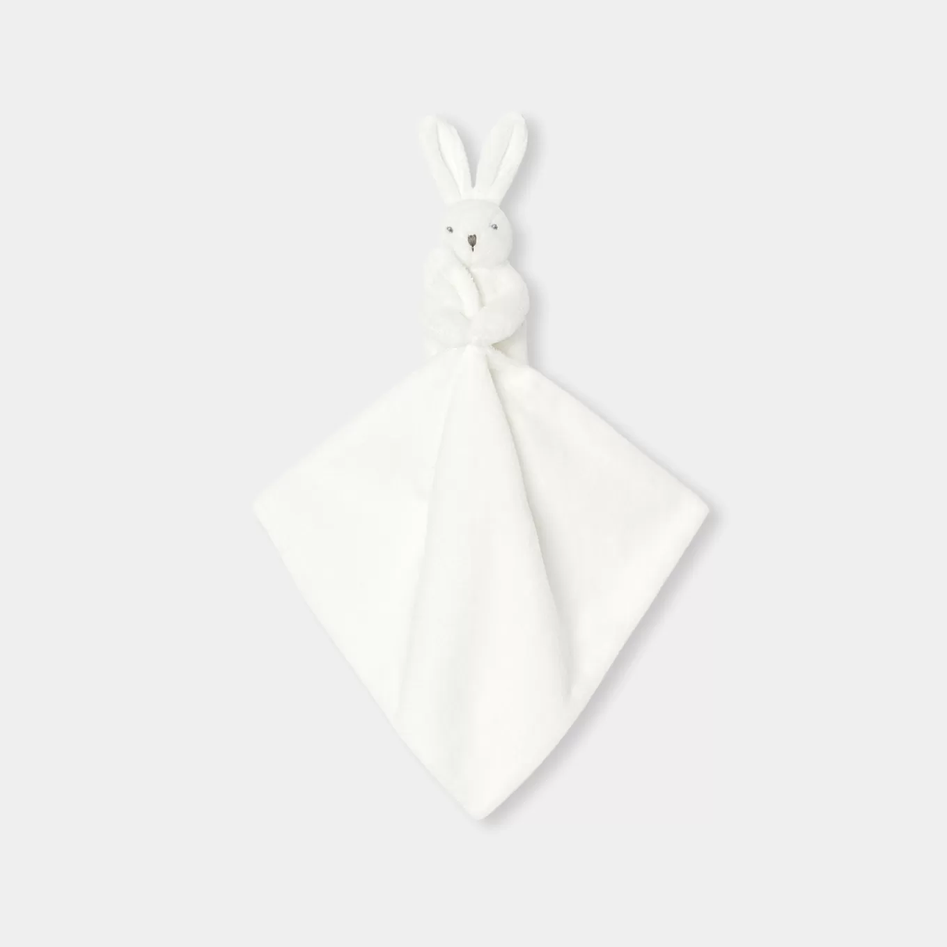 Best Jacadi Kuscheltier mit Hase und Tuch WEISS/GRAU