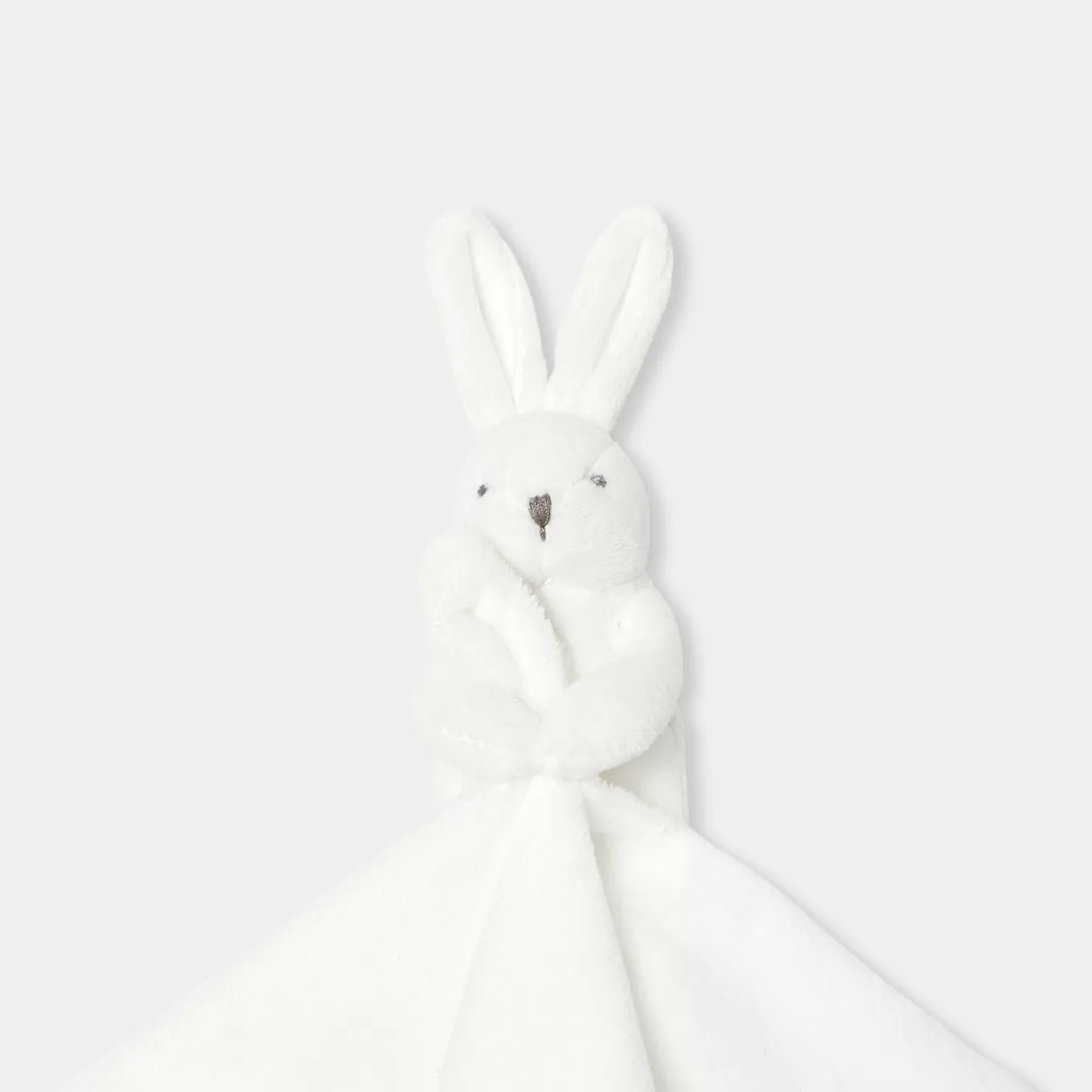 Best Jacadi Kuscheltier mit Hase und Tuch WEISS/GRAU