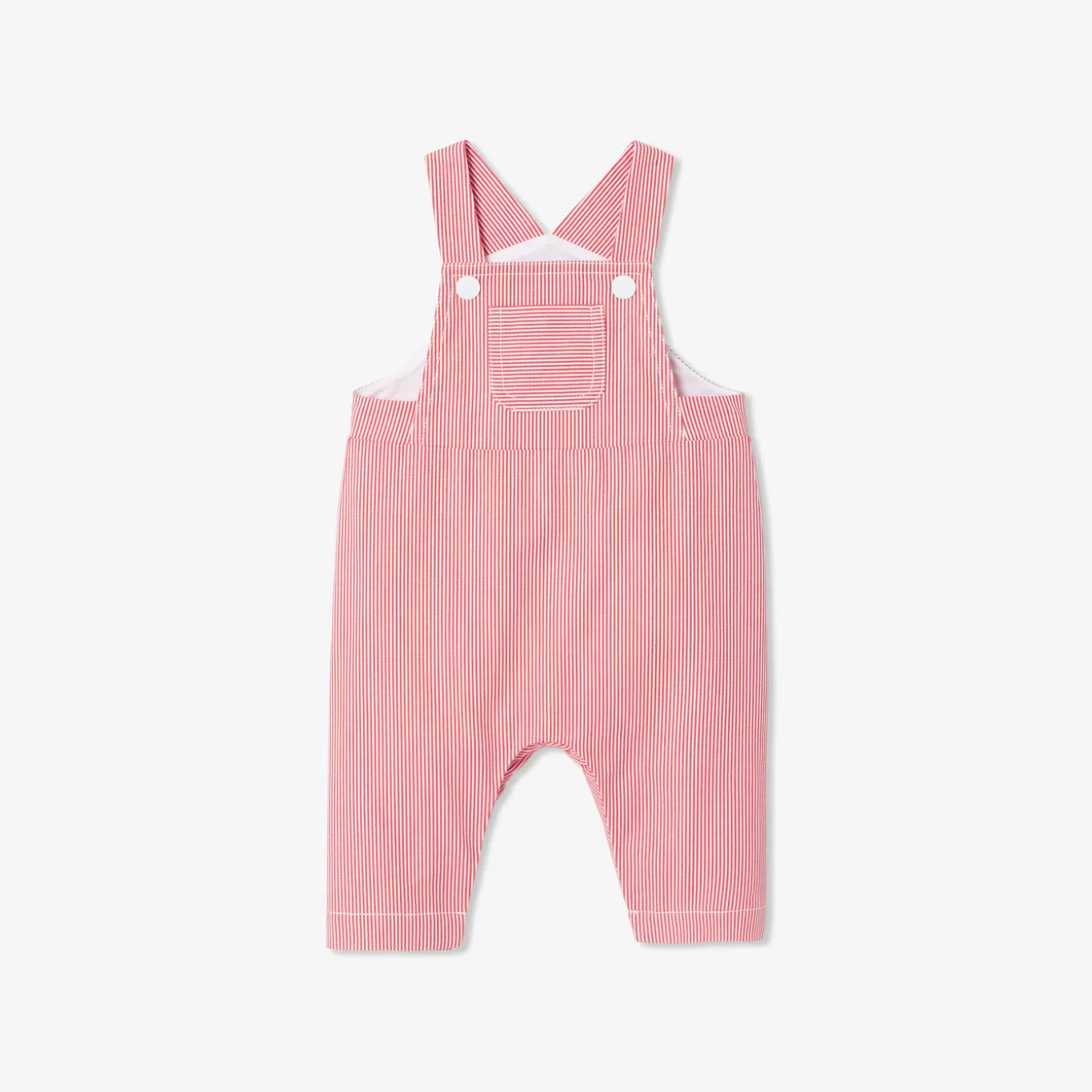 Fashion Jacadi Lange Latzhose WEISS/ROT