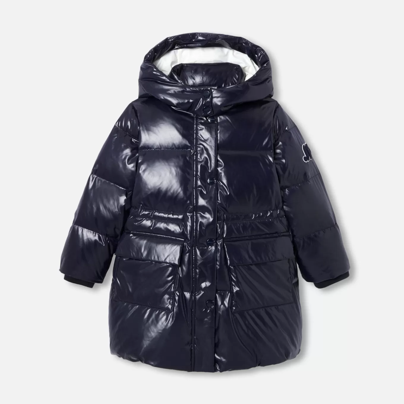 Outlet Jacadi Lange Steppjacke für Mädchen MARINEBLAU JACADI