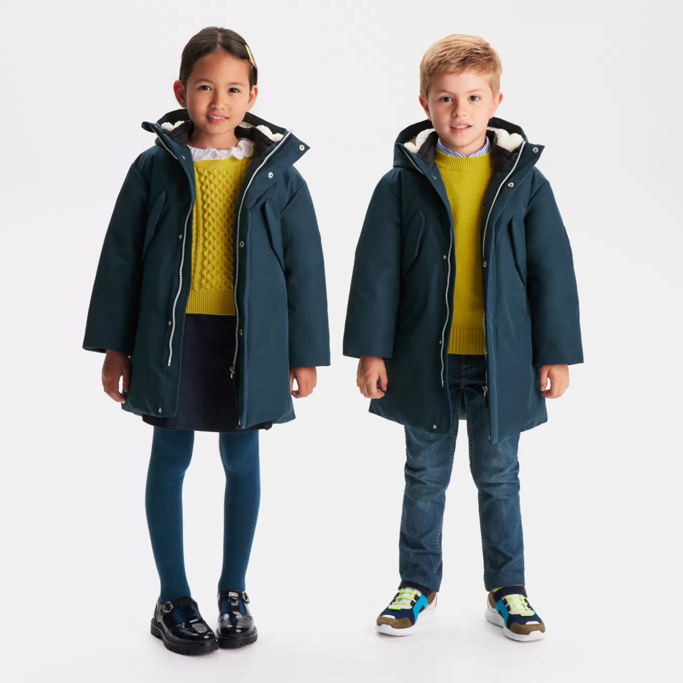 Outlet Jacadi Langer Kinderparka für Kinder TINTE