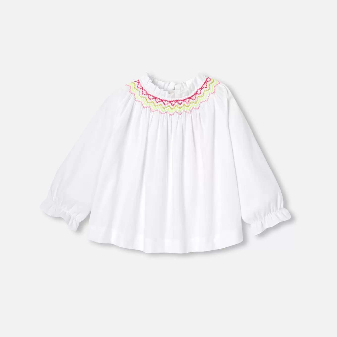 Best Jacadi Langärmelige Bluse Kleinkind JACADI WEISS