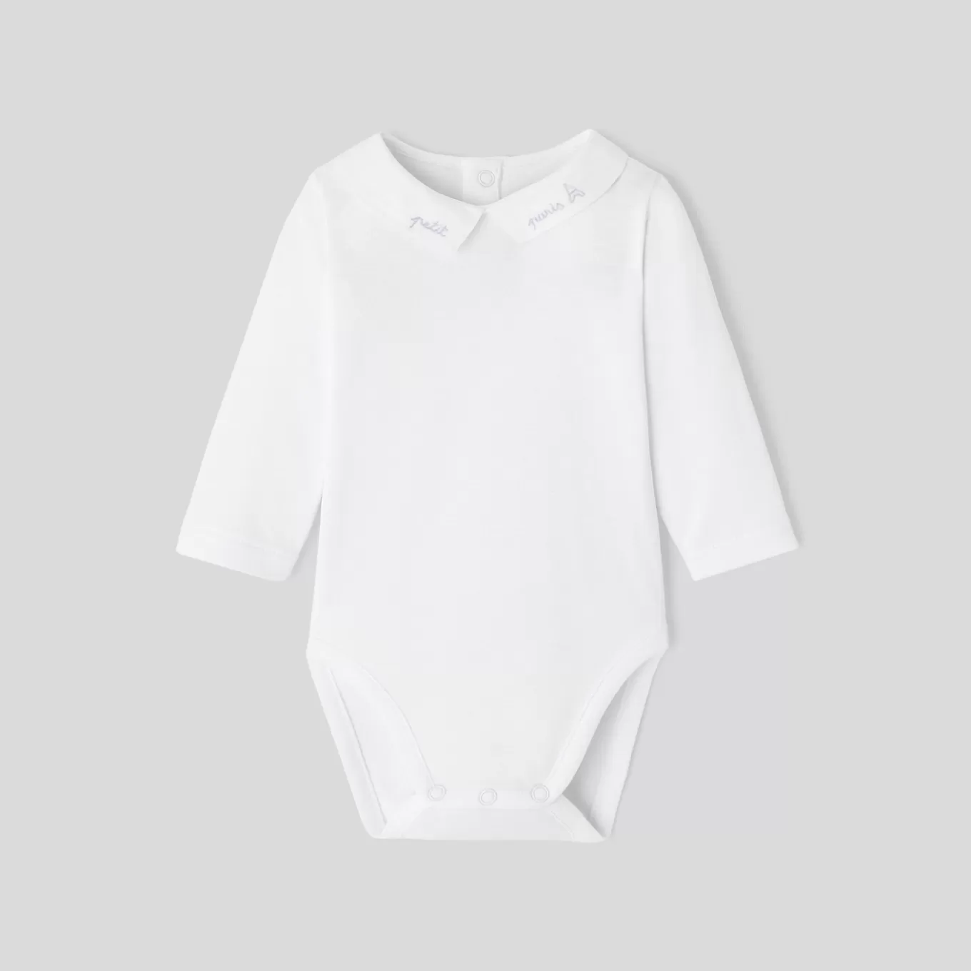 New Jacadi Langärmeliger Body für Jungen JACADI WEISS