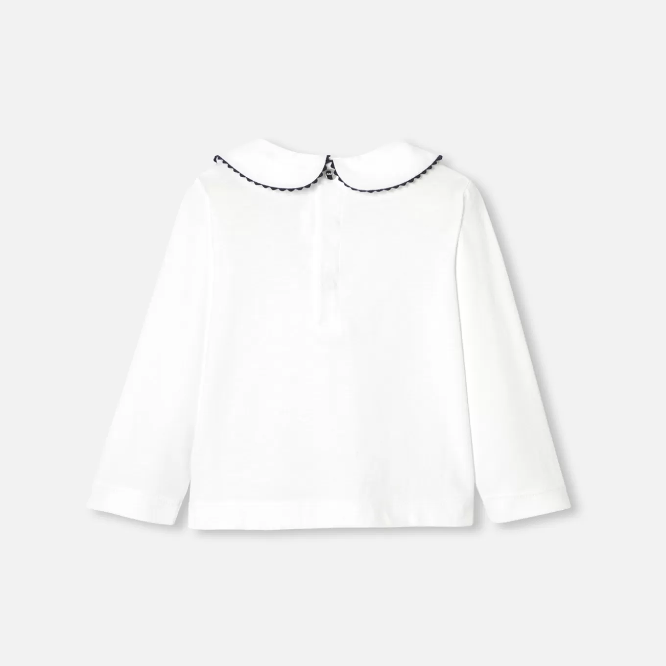 Best Jacadi Langärmliges T-Shirt Kleinkind Mädchen JACADI WEISS