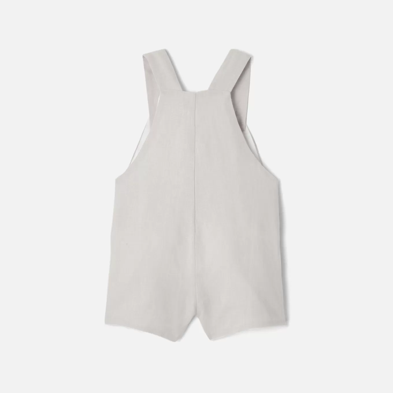 Store Jacadi Latzhose aus Leinen für Jungen MAUSGRAU