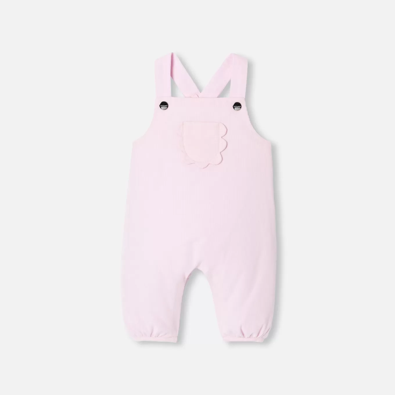 Cheap Jacadi Latzhose aus Samt für Baby Mädchen ROSA PUDER HELL