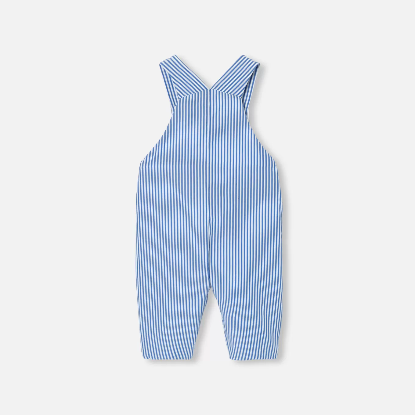 Best Sale Jacadi Latzhose für Baby Jungen WEISS/BLAU
