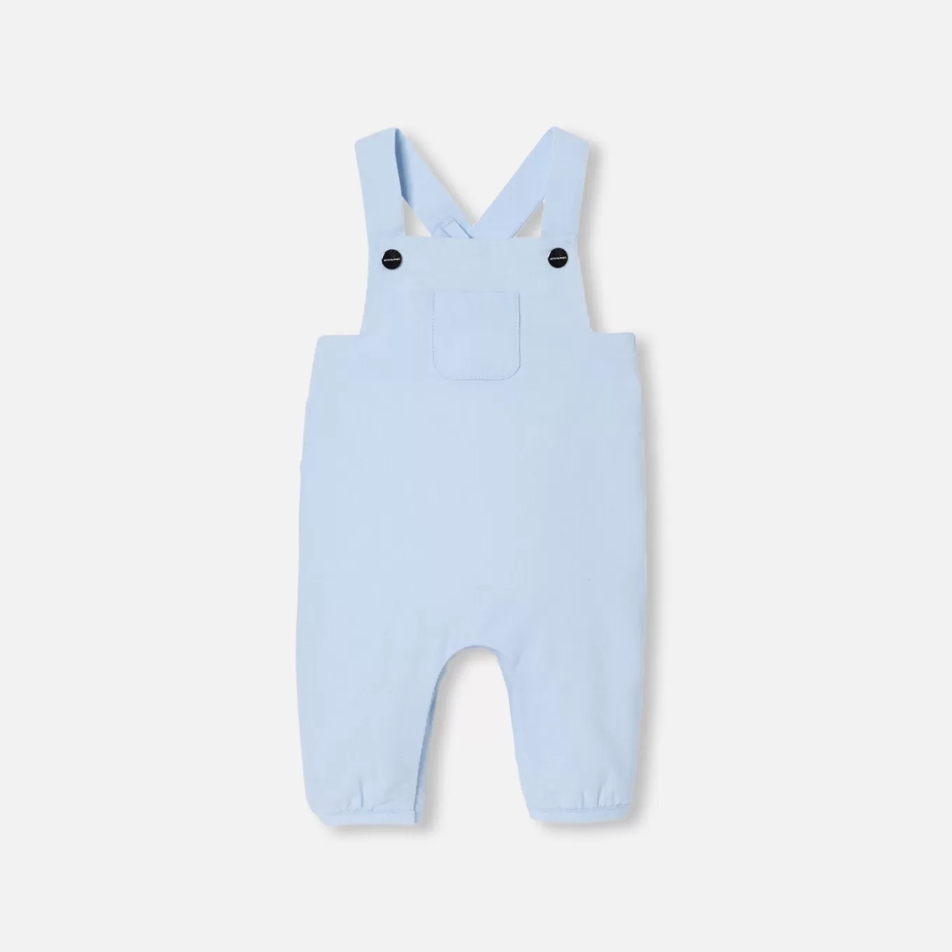 Shop Jacadi Latzhose für Baby Jungen aus Samt HELLBLAU