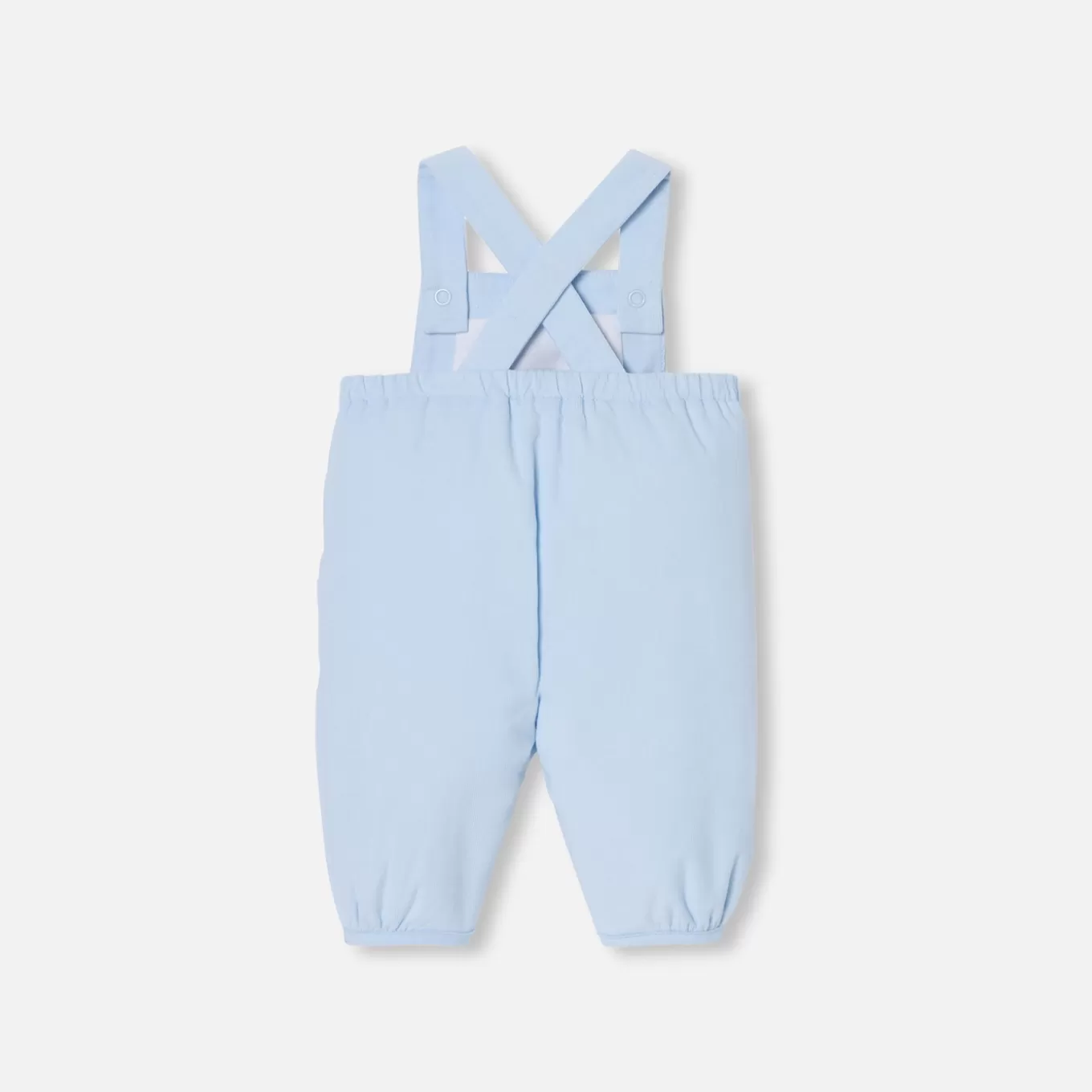 Shop Jacadi Latzhose für Baby Jungen aus Samt HELLBLAU