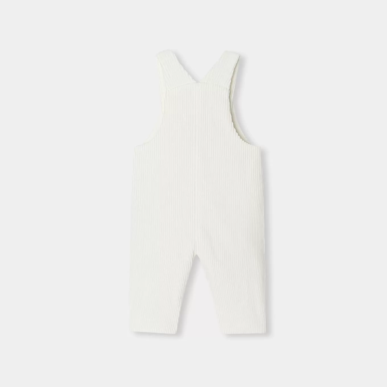 Sale Jacadi Latzhose für Baby Jungen aus Samt WEICHES JACADI WEISS