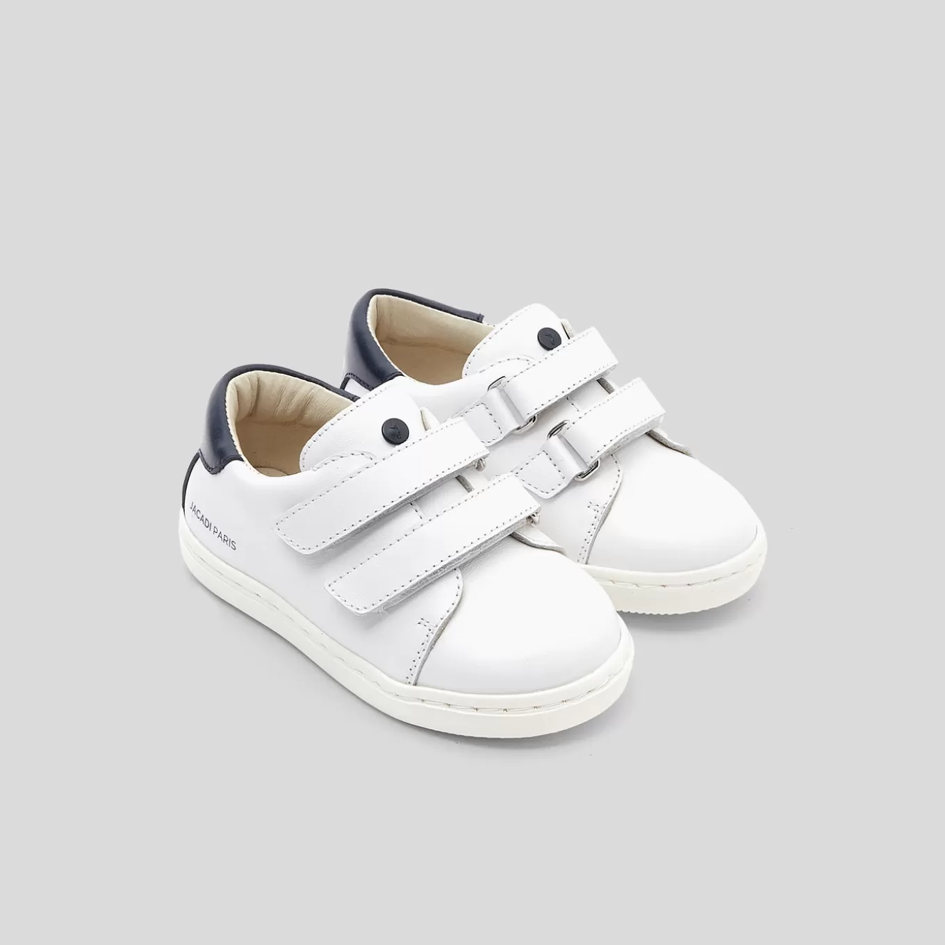Discount Jacadi Ledersneakers für Jungen JACADI WEISS