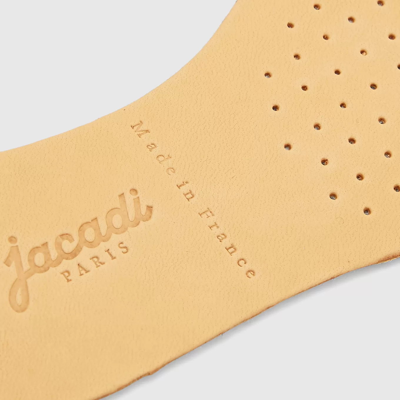 Store Jacadi Ledersohlen BEIGE