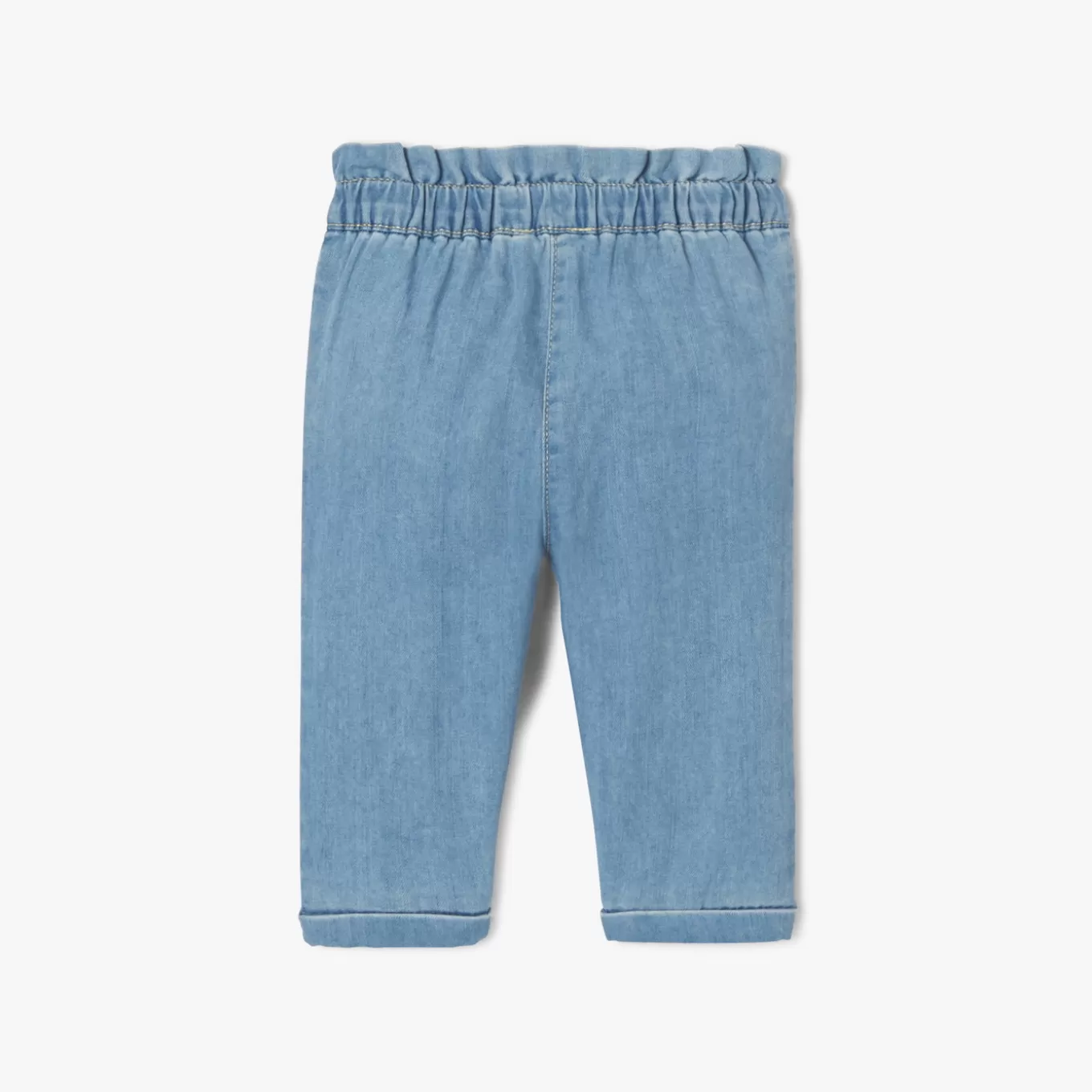 Clearance Jacadi Leichte Jeans für Mädchen JEANSHELLBLAU