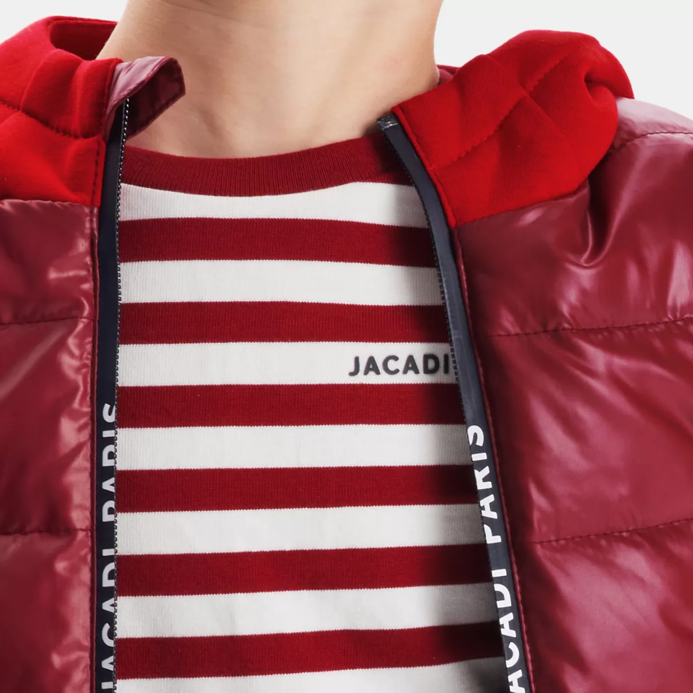 Discount Jacadi Matrosenshirt für Kinder WEISS/ROT