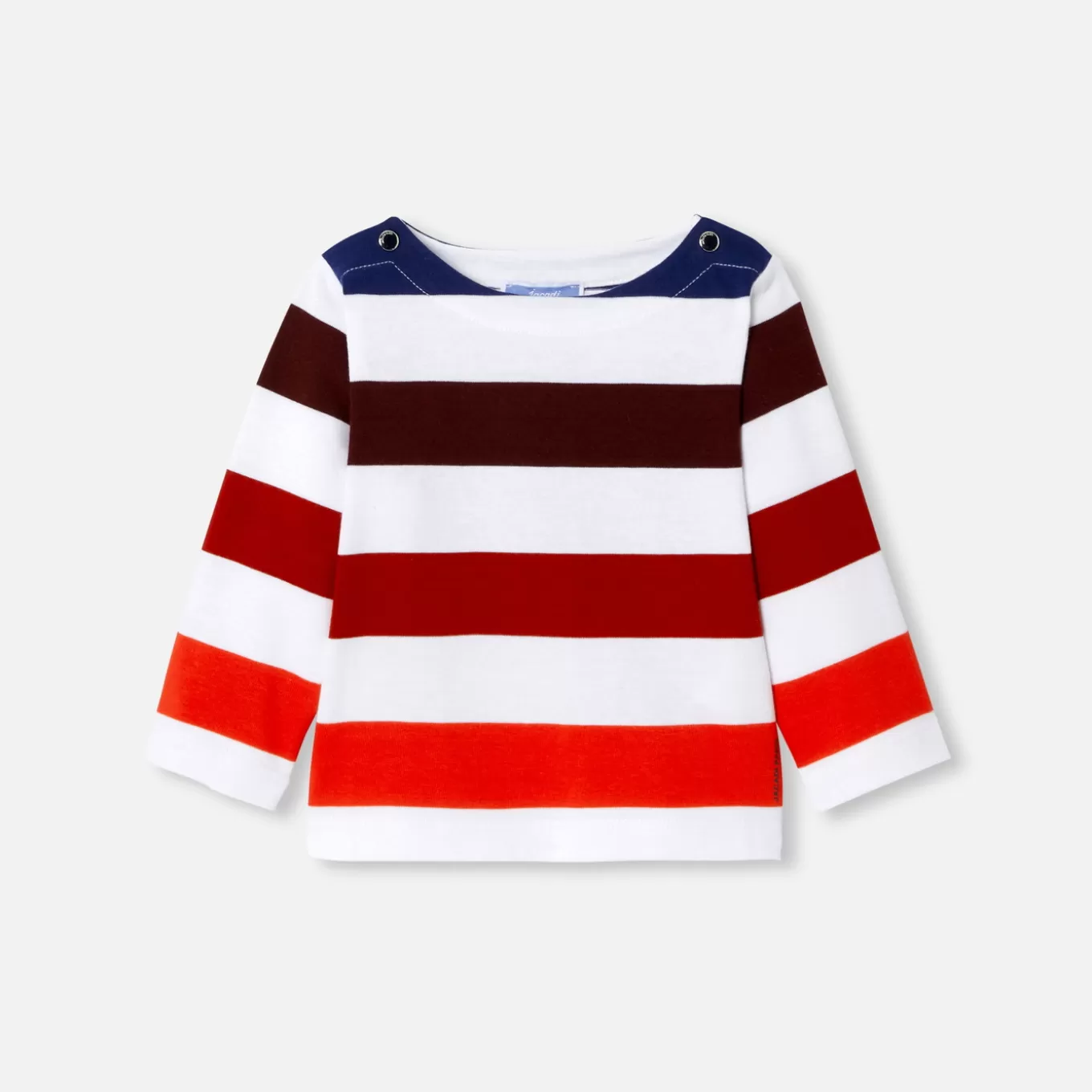 Clearance Jacadi Matrosenshirt Kleinkind Junge WEISS/ROT