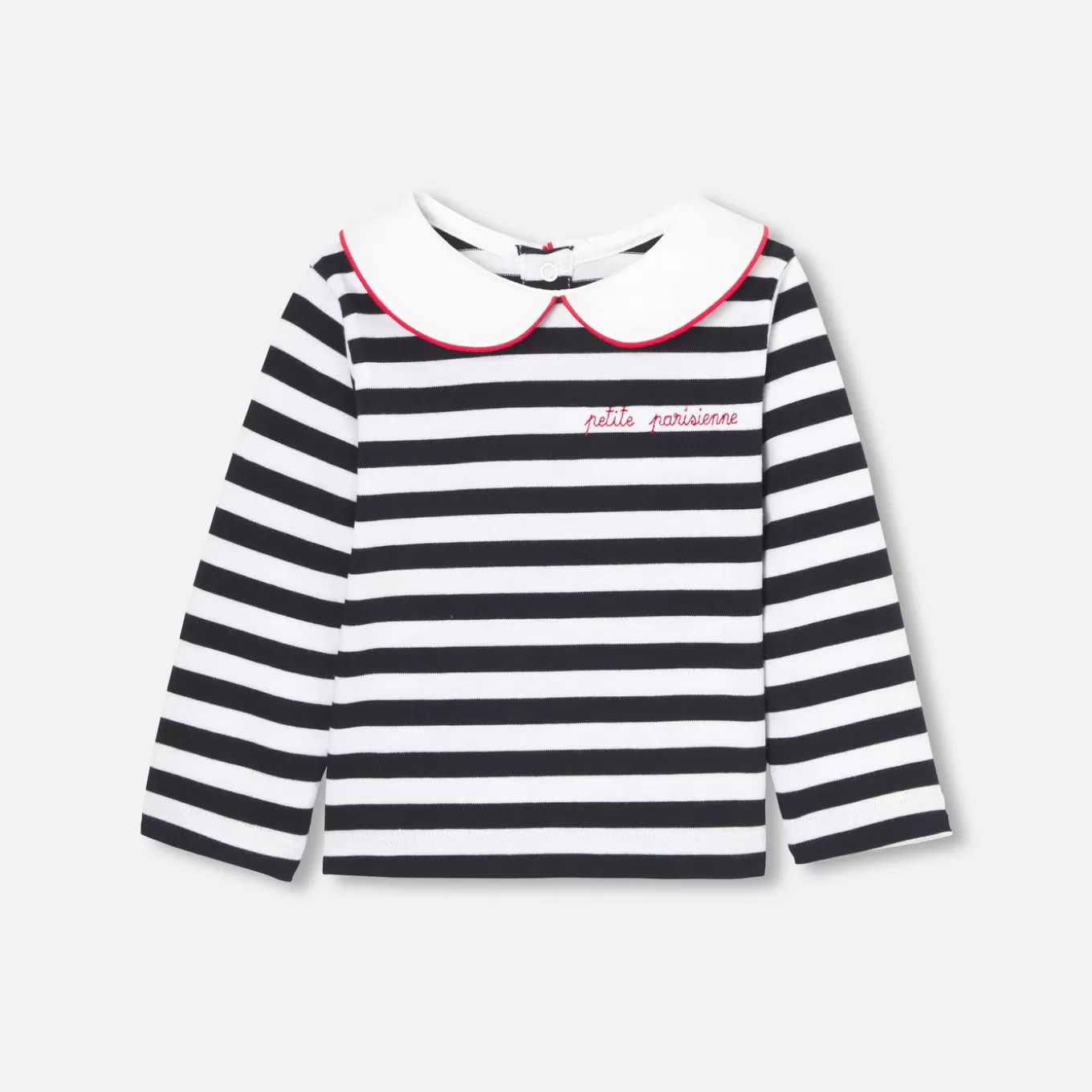 Shop Jacadi Matrosenshirt Kleinkind Mädchen WEISS/MARINEBLAU