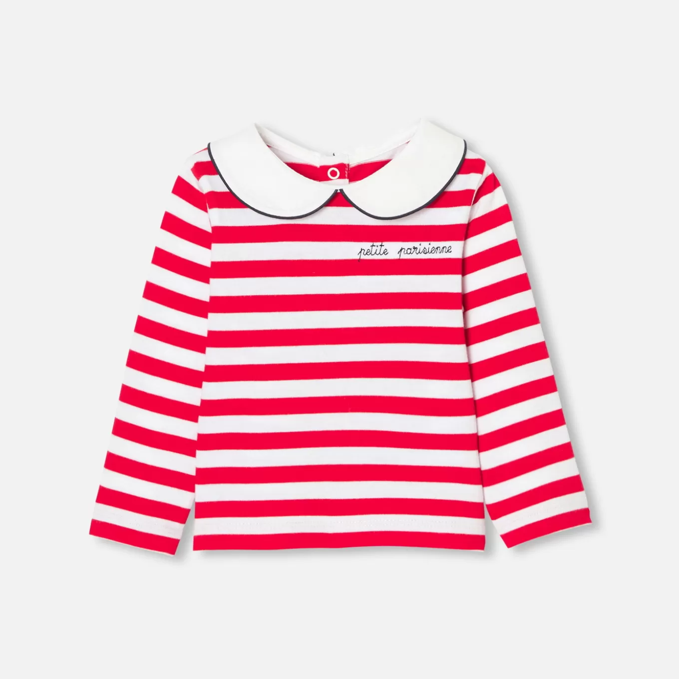 Best Jacadi Matrosenshirt Kleinkind Mädchen WEISS/ROT