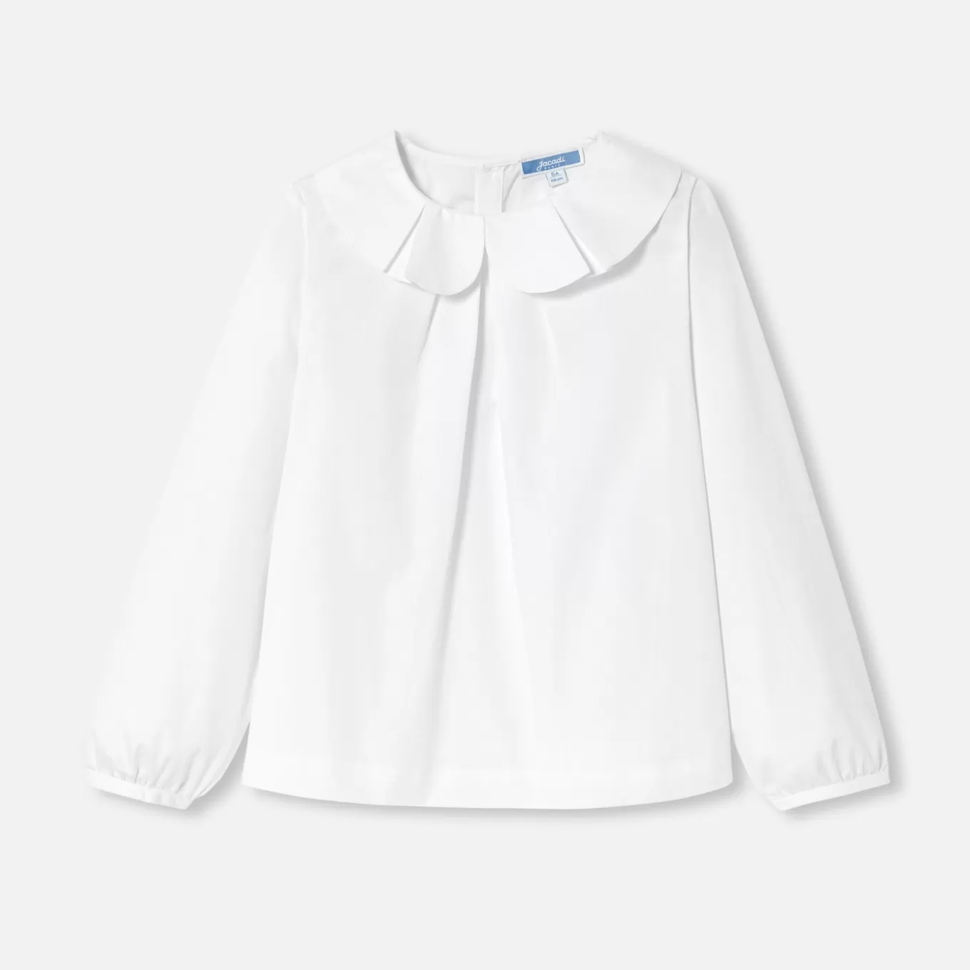 Shop Jacadi Mädchenbluse aus Popeline JACADI WEISS