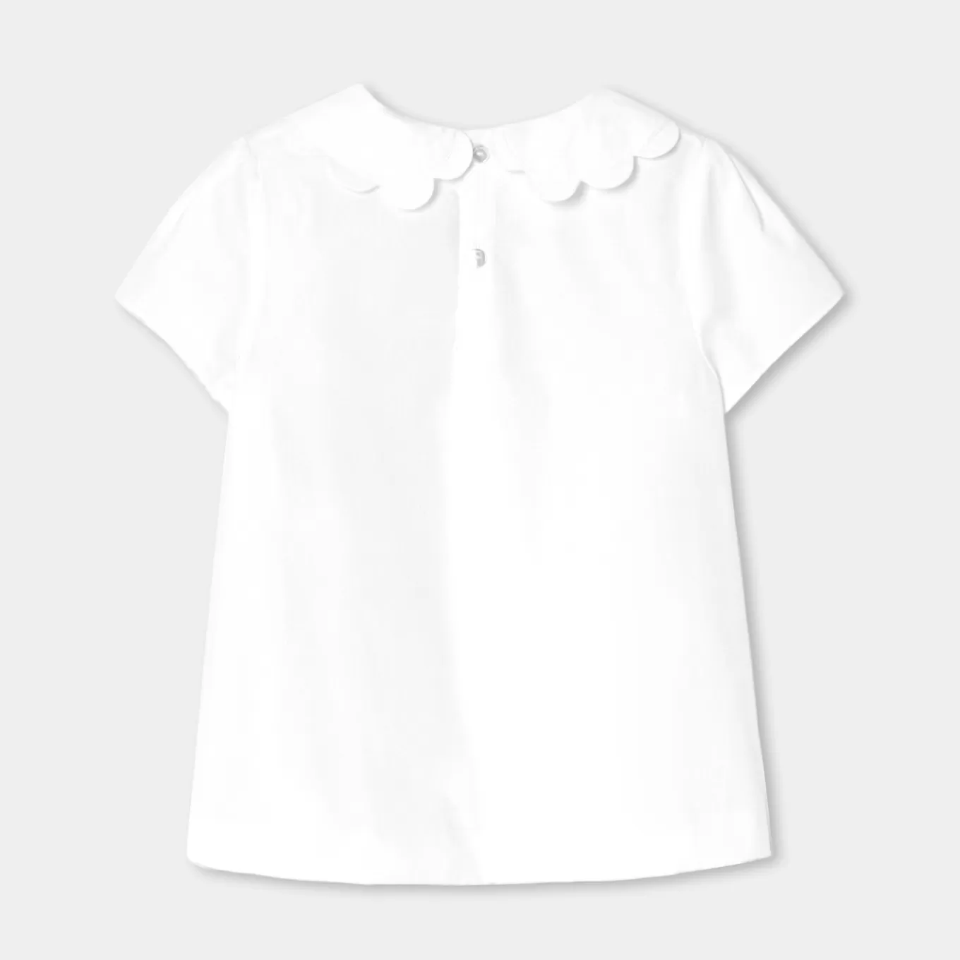 Sale Jacadi Mädchenbluse aus Popeline JACADI WEISS