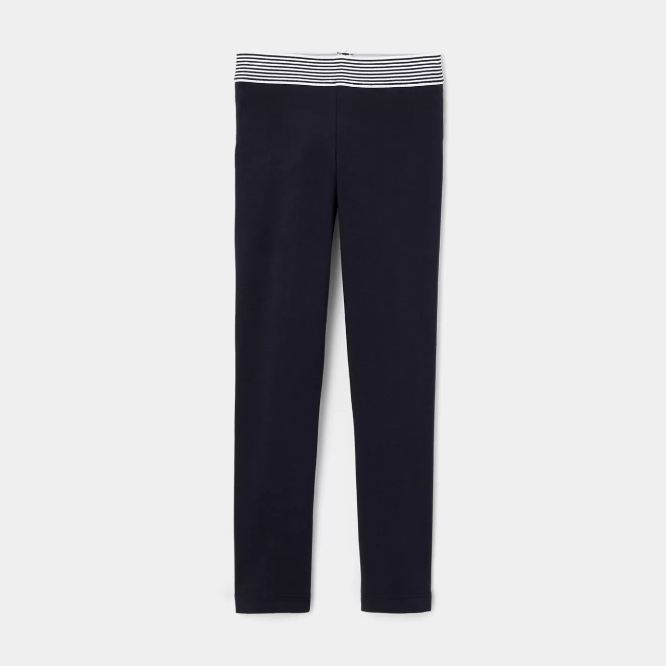 Cheap Jacadi Mädchenleggings aus Baumwollpikee MARINEBLAU JACADI