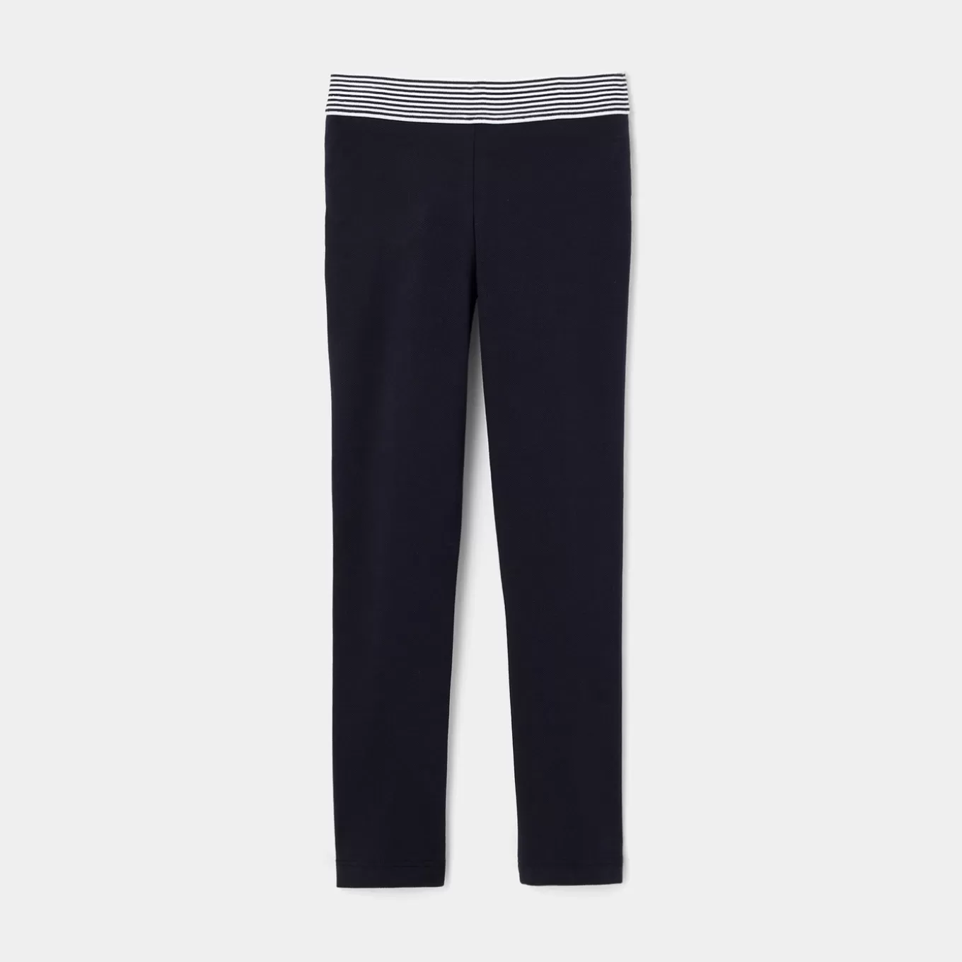 Cheap Jacadi Mädchenleggings aus Baumwollpikee MARINEBLAU JACADI
