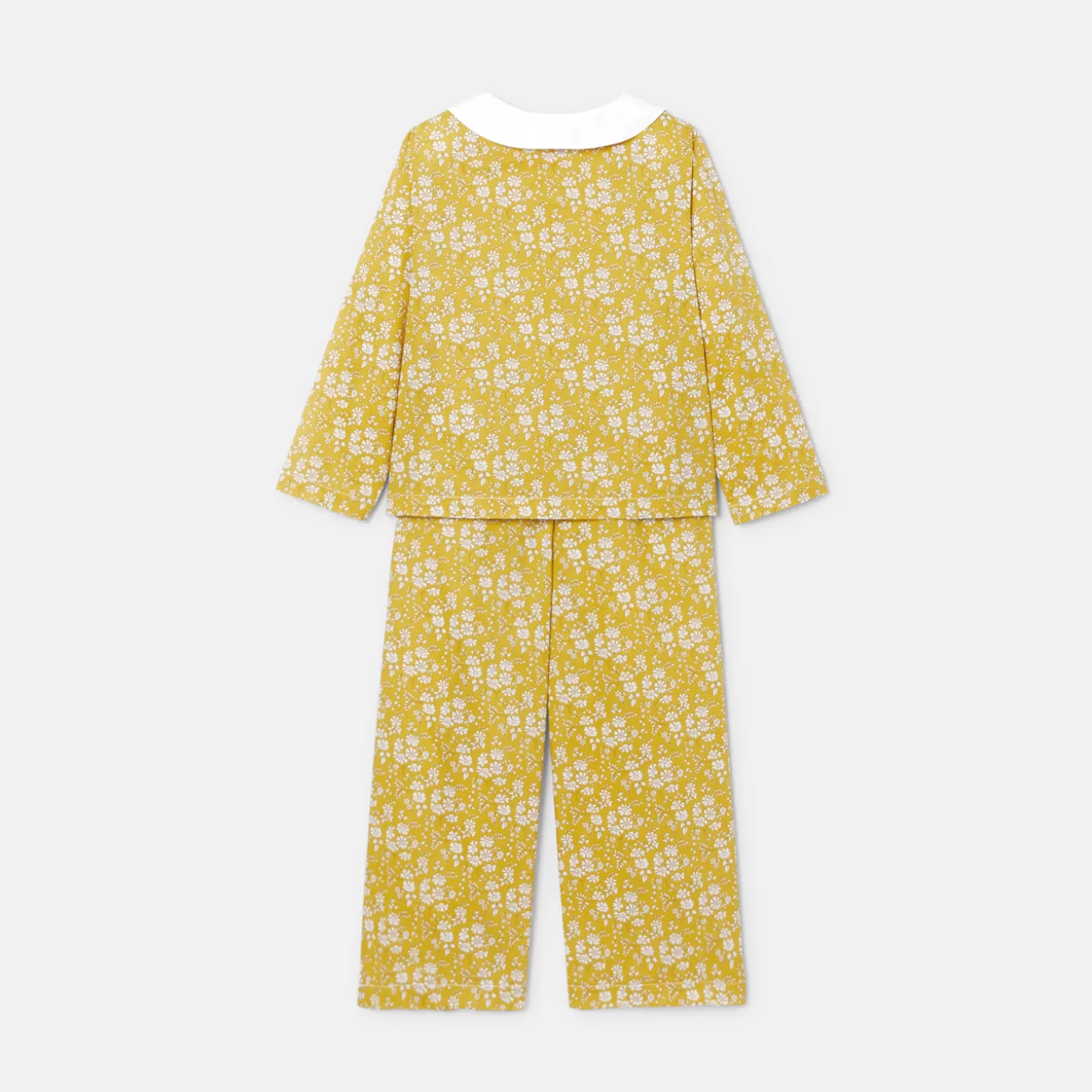 Cheap Jacadi Mädchenpyjama aus Liberty-Stoff GELB/WEISS