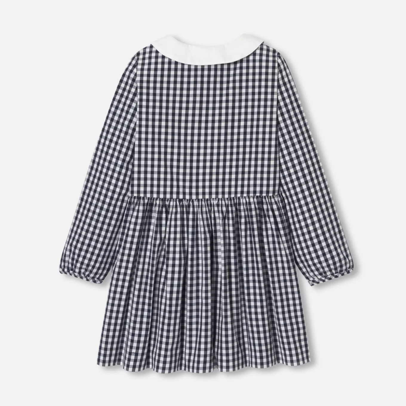 Sale Jacadi Mädchenschürze in Vichykaro WEISS/MARINEBLAU