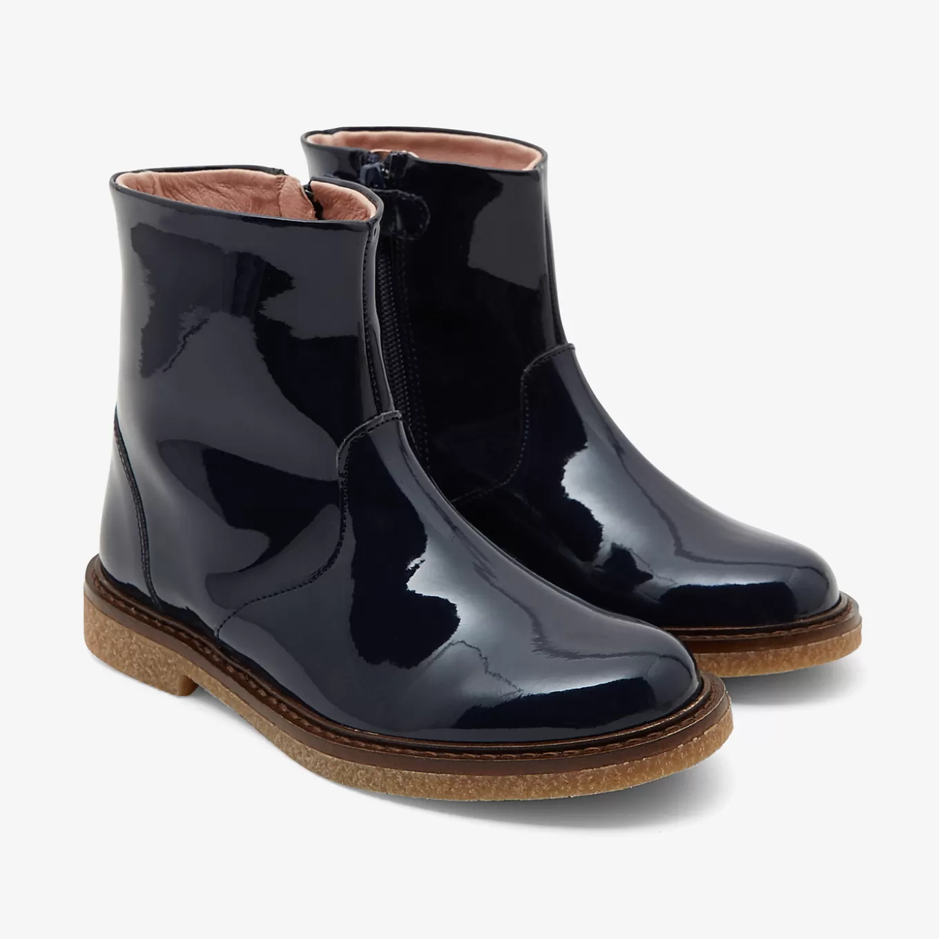 New Jacadi Mädchen-Stiefeletten MARINEBLAU JACADI