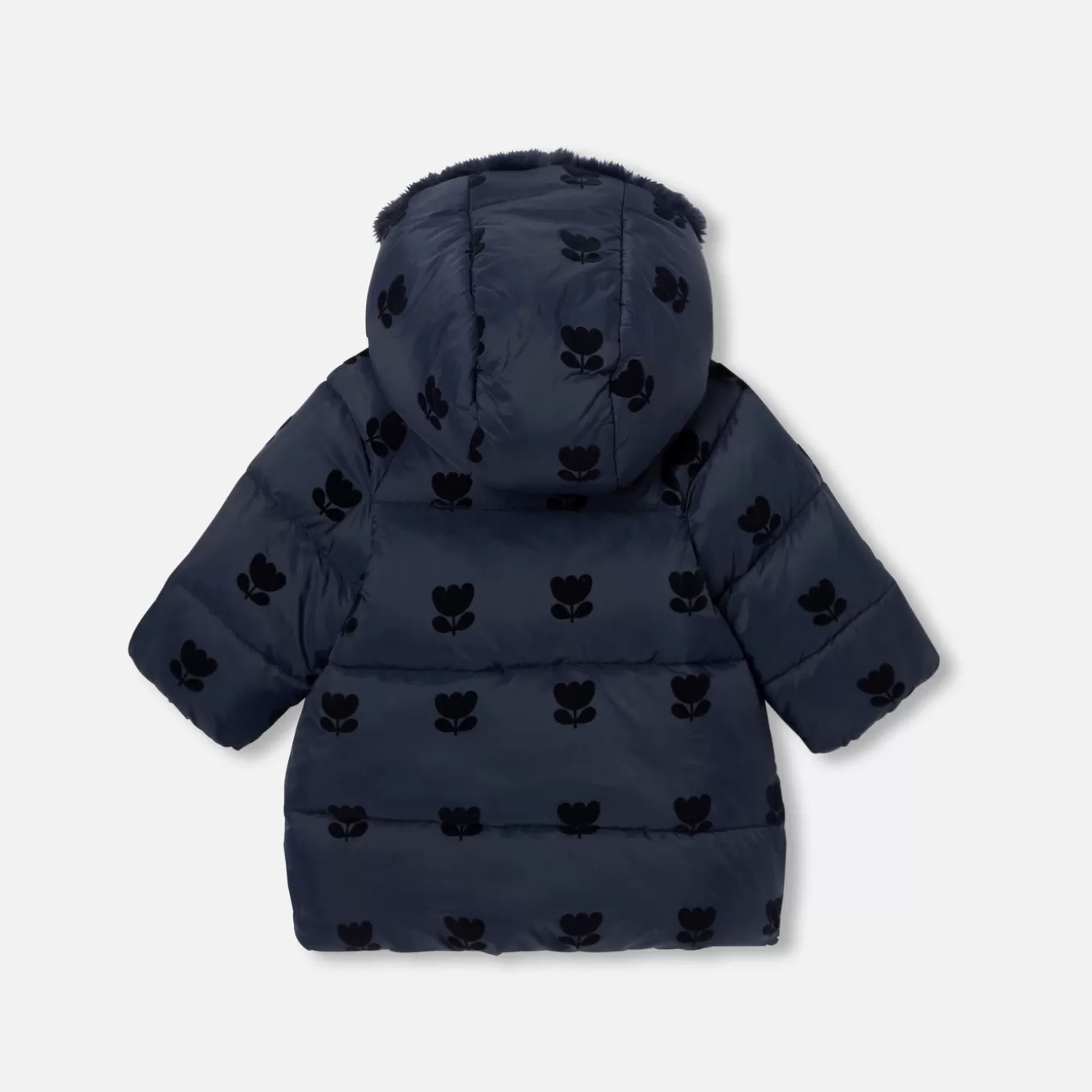 Discount Jacadi Mittellange Steppjacke Kleinkind Mädchen MARINEBLAU JACADI