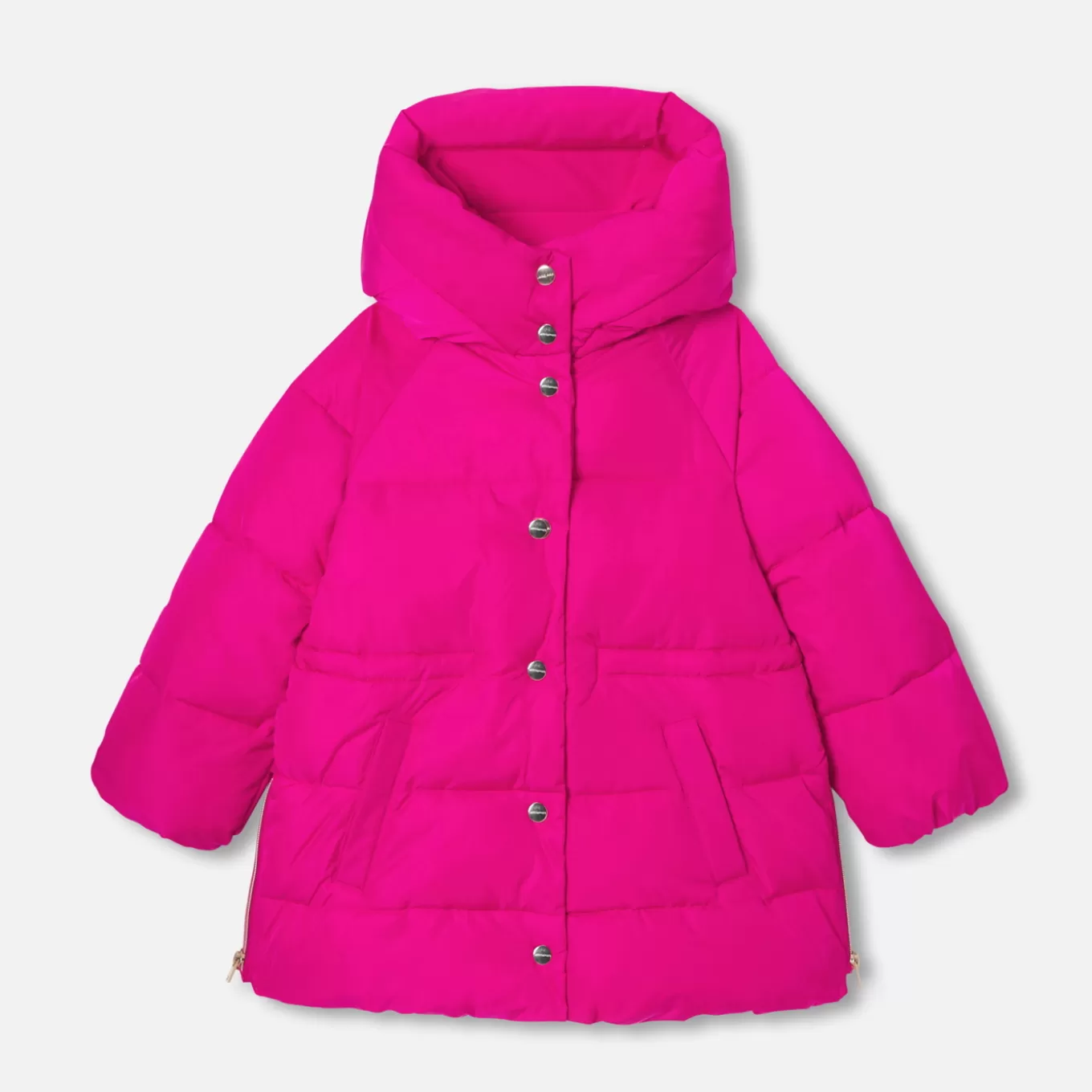 Outlet Jacadi Mittellanger Anorak für Mädchen ROSE GRENADINE