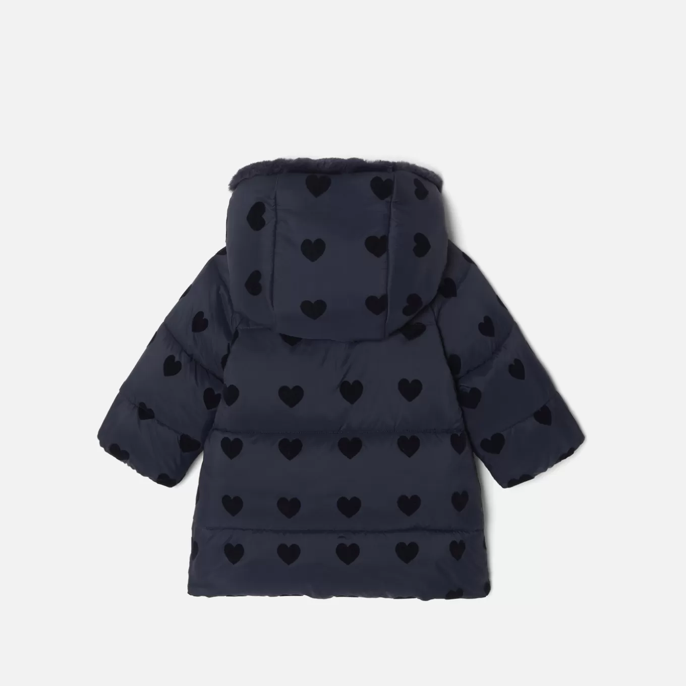 Clearance Jacadi Mittellanger Anorak für Mädchen MARINEBLAU JACADI