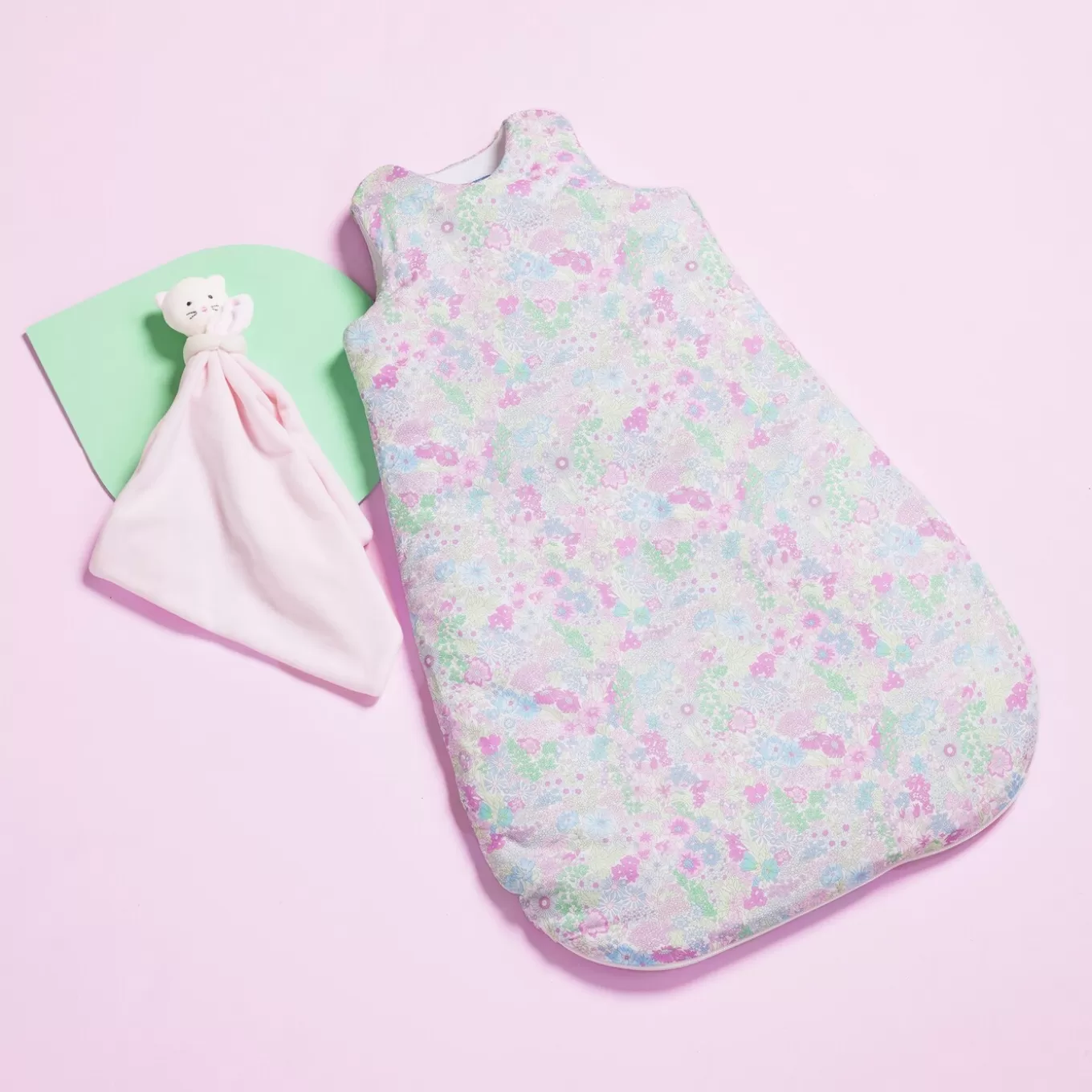 Store Jacadi Mitwachsender Baby-Schlafsack 6-24 Monate Mädchen WEISS/MEHRFARBIG