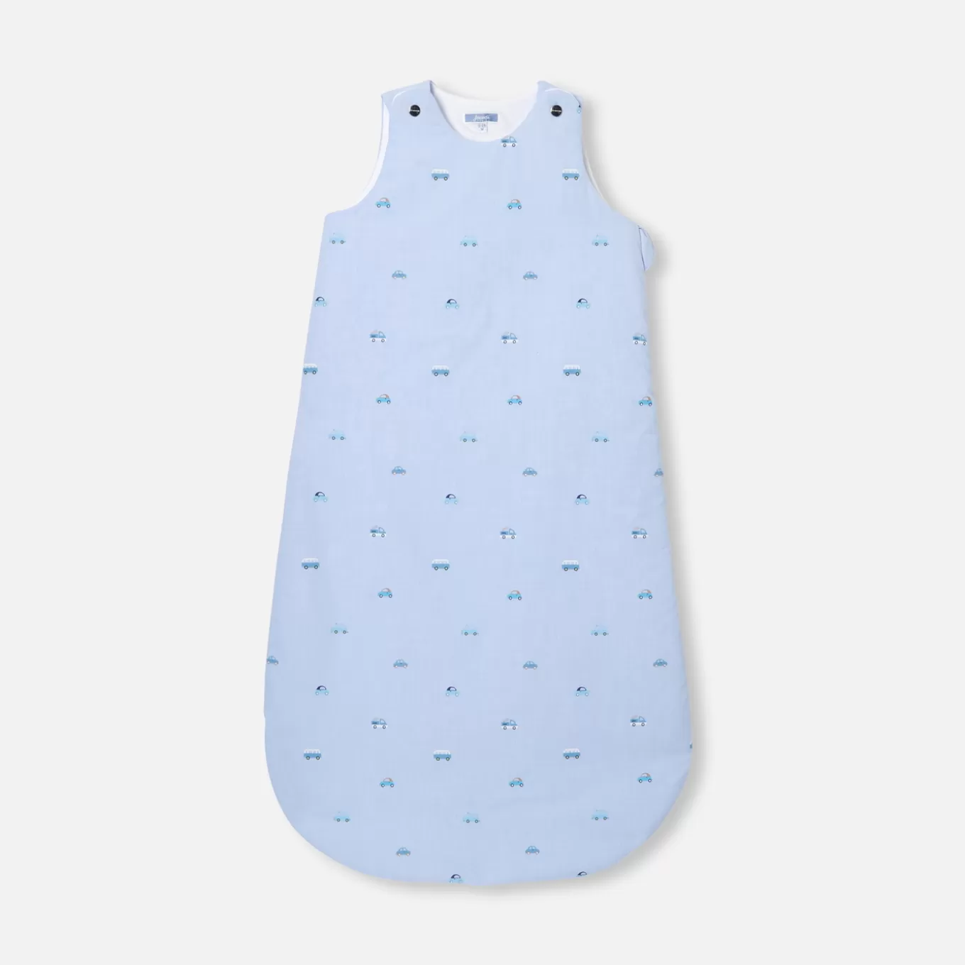 Hot Jacadi Mitwachsender Schlafsack 6–24 Monate aus Baumwolle WASSERBLAU/MEHRFARBIG