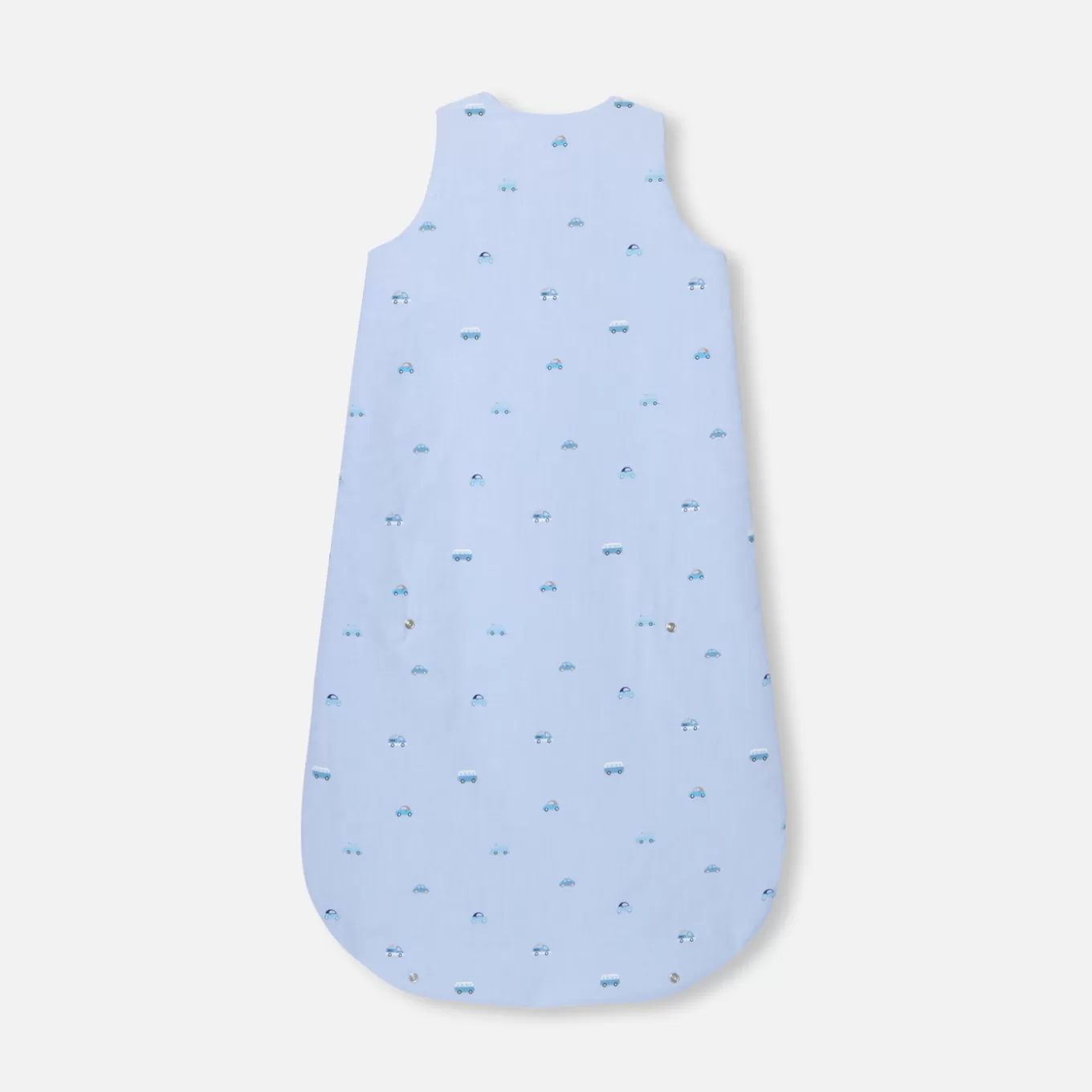 Hot Jacadi Mitwachsender Schlafsack 6–24 Monate aus Baumwolle WASSERBLAU/MEHRFARBIG