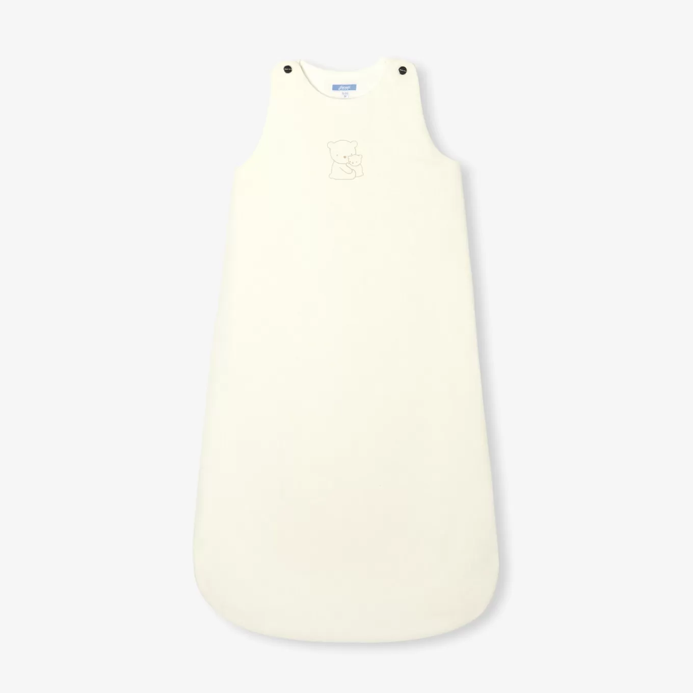 Outlet Jacadi Mitwachsender Schlafsack 6–24 Monate aus Leinen WEICHES JACADI WEISS