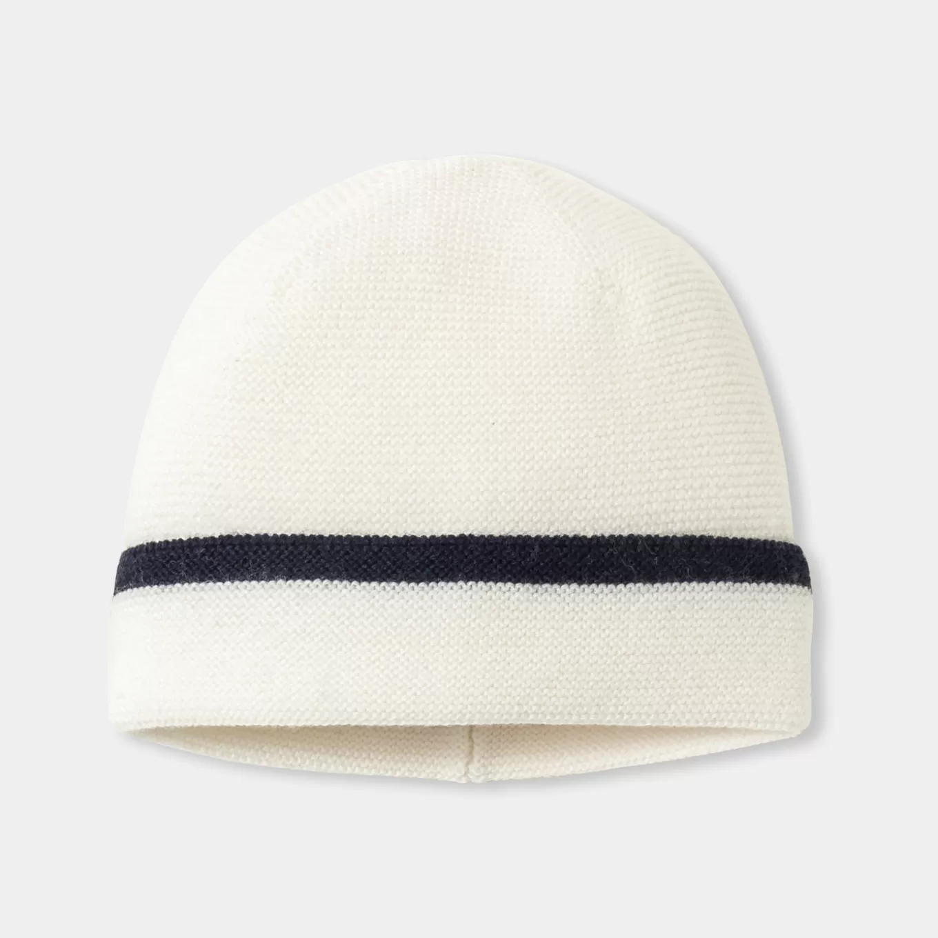 Store Jacadi Mütze für Baby Jungen WEISS/MARINEBLAU
