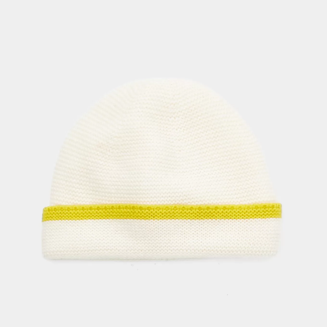 Store Jacadi Mütze mit Microfleece-Futter für Mädchen WEISS/GELB