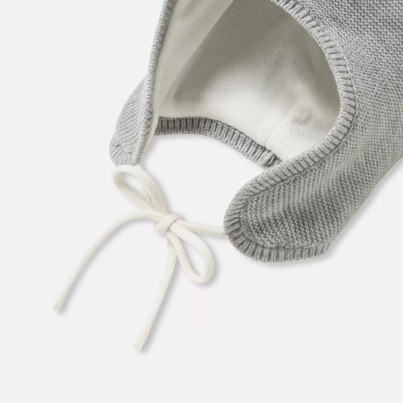 Best Sale Jacadi Mütze mit Pompon für Baby Mädchen GRAU MELIERT HELL JACADI