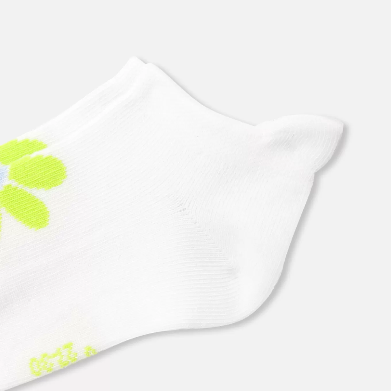 Cheap Jacadi Niedrige Mädchen-Socken WEISS/GRÜN