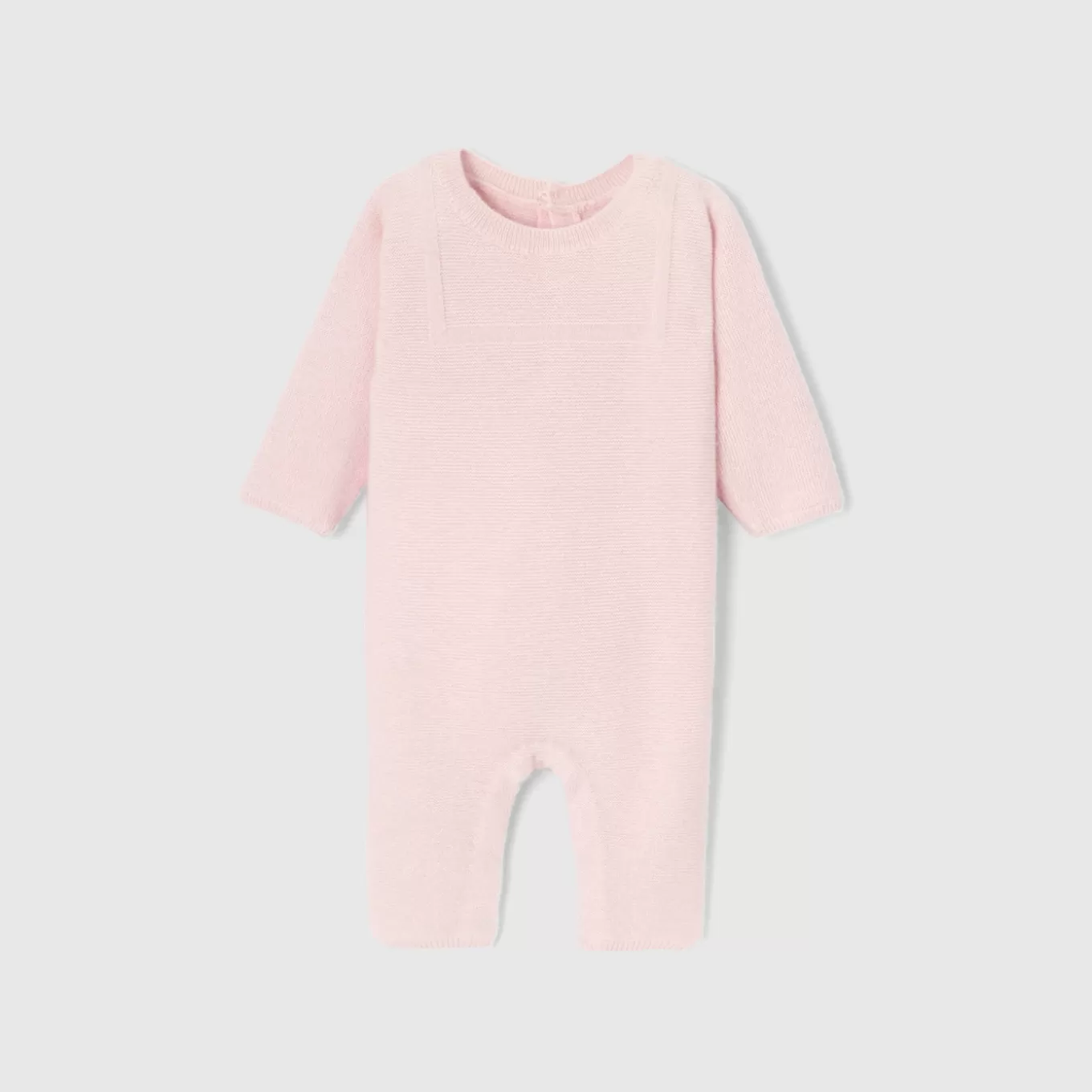 Outlet Jacadi Overall aus Kaschmir für Mädchen ROSA PUDER JACADI